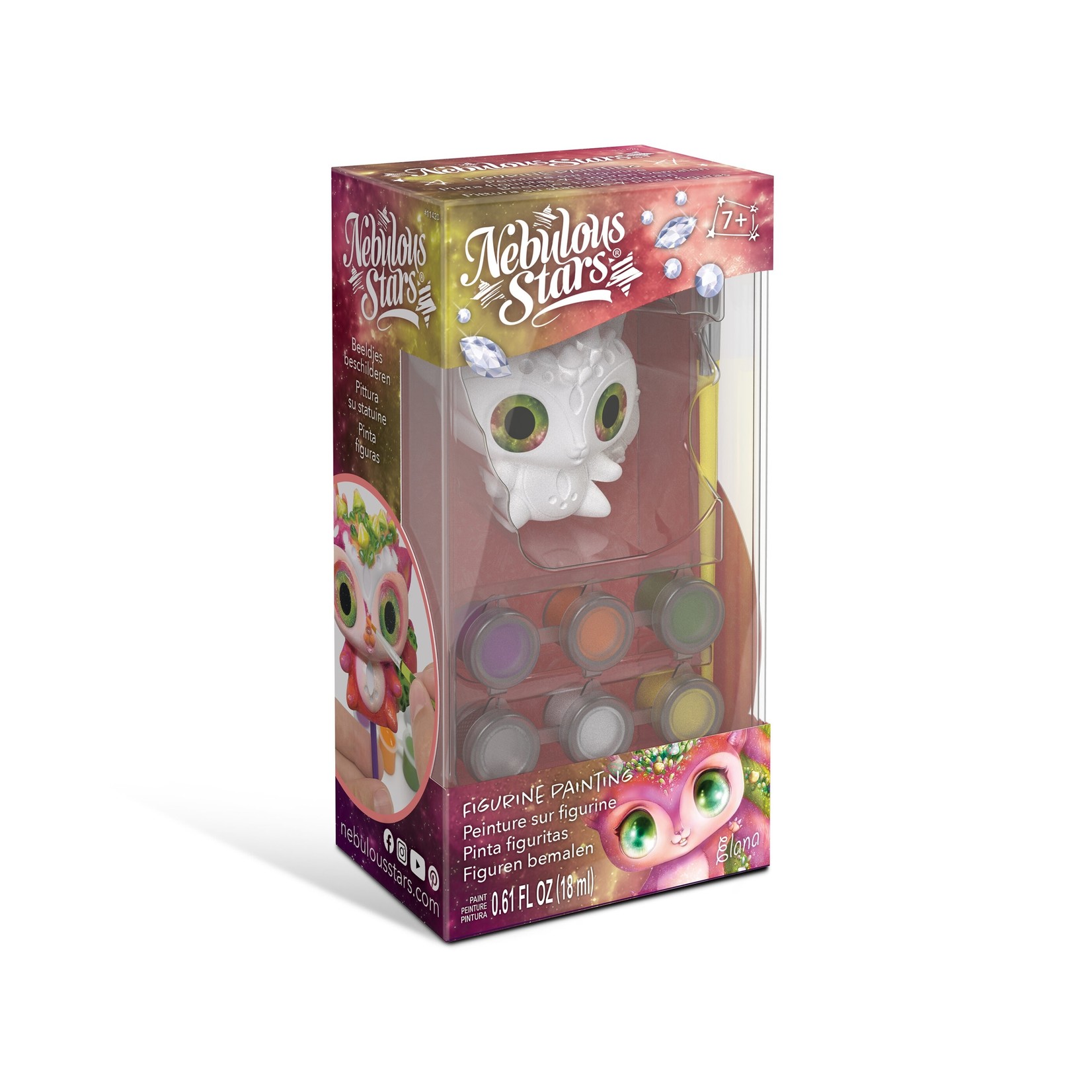 Nebulous Stars Peinture sur figurine - Elana