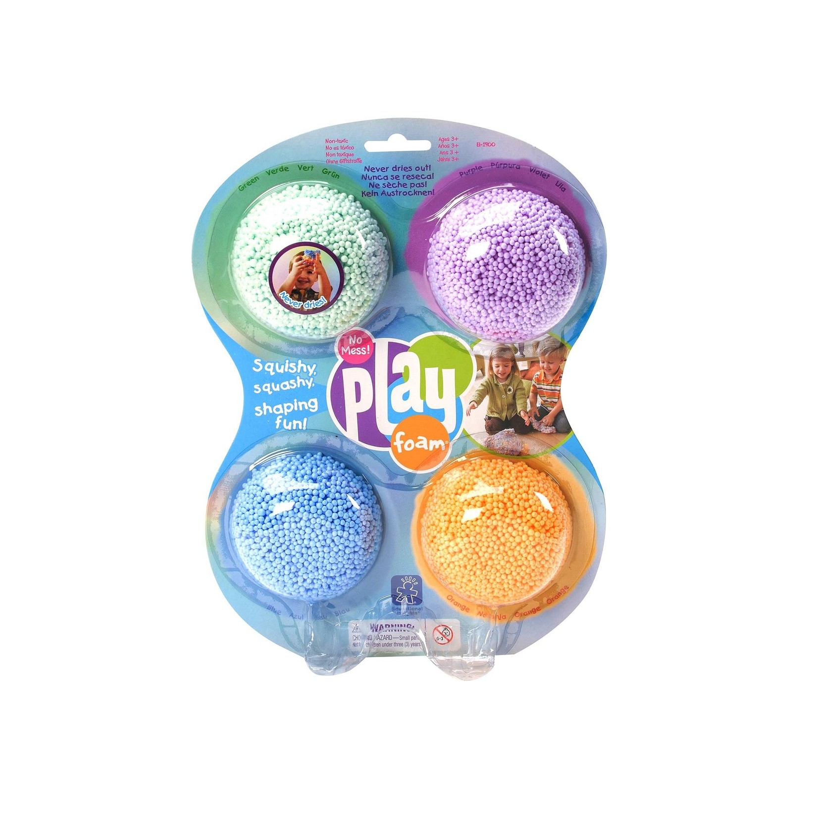 Educational Insights Playfoam - Ensemble de 4 (Multilingue)