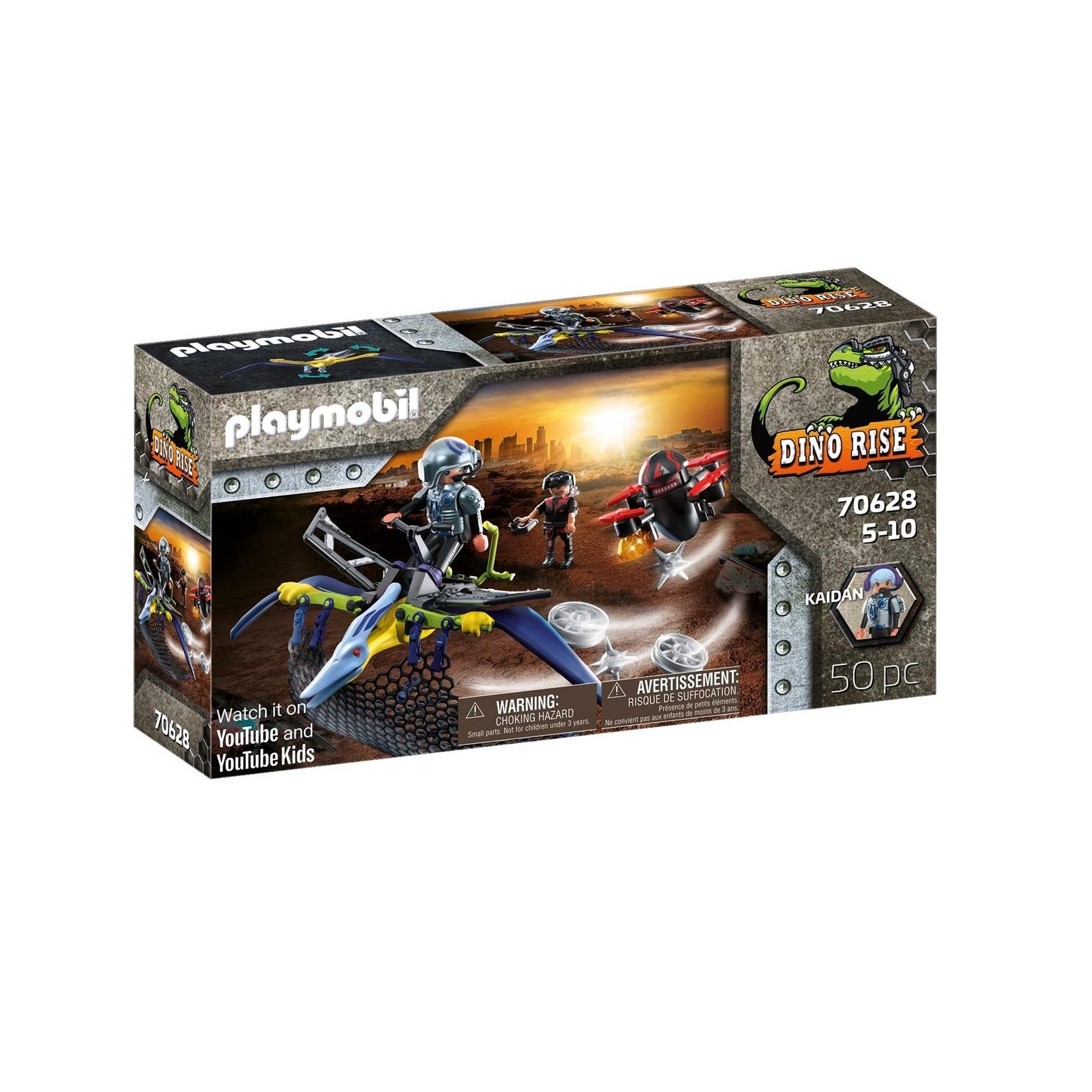 Playmobil PM - 70628 - Dino Rise - Ptéranodon et drone