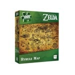 USAopoly PZ1000 Zelda Hyrule Map