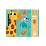 Djeco PZ3,4,5,6 - Primo puzzle - Dans la jungle