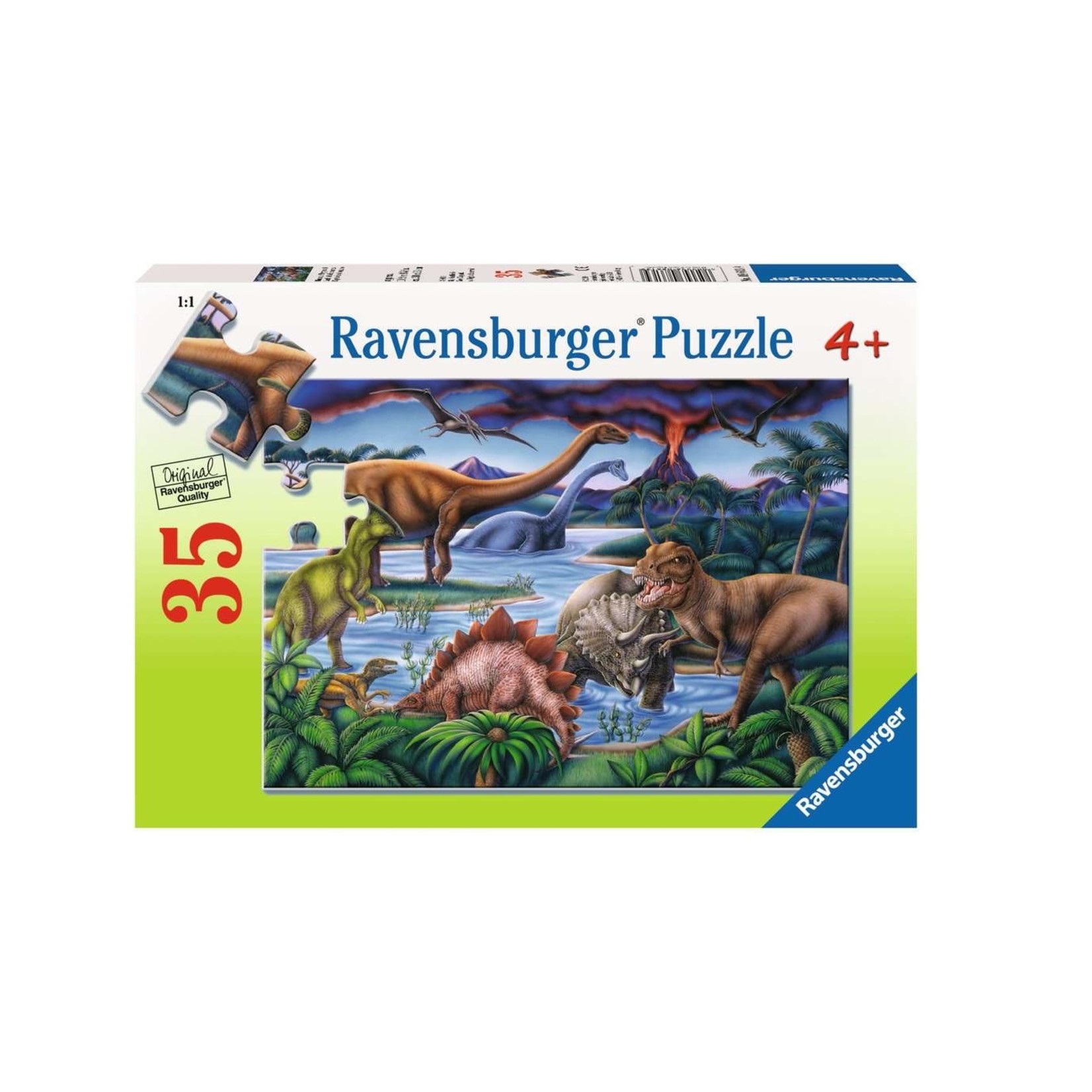 Ravensburger PZ35 - Jardin de dinosaures