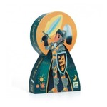 Djeco PZ36 - Puzzle silhouette - Le chevalier de la pleine lune