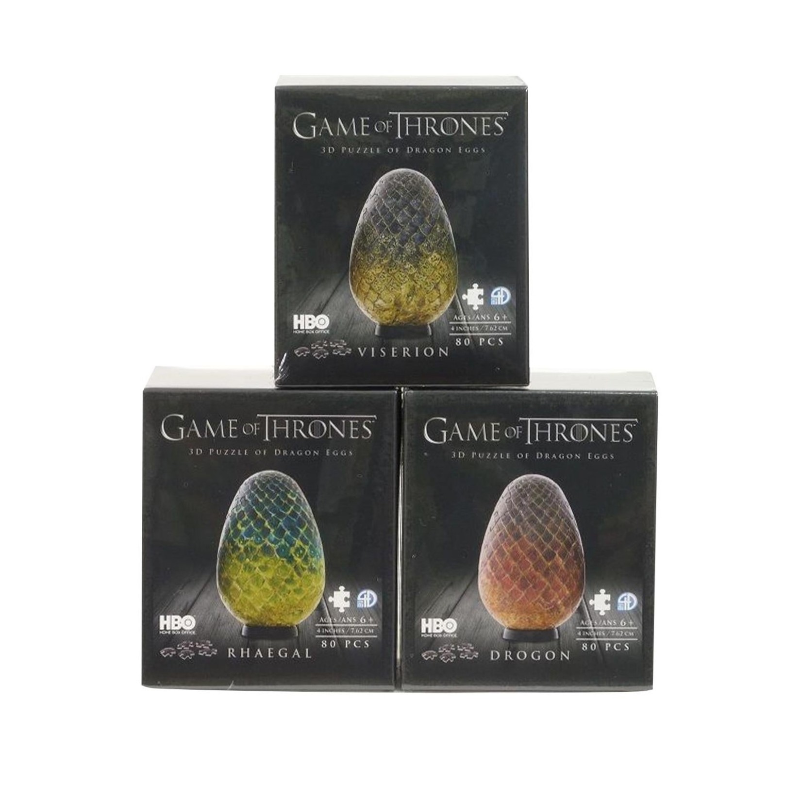 Hbo Home Box Office PZ3D80 - Game of thrones - Dragon eggs