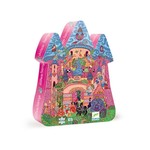 Djeco PZ54 - Puzzle silhouette - Château féérique