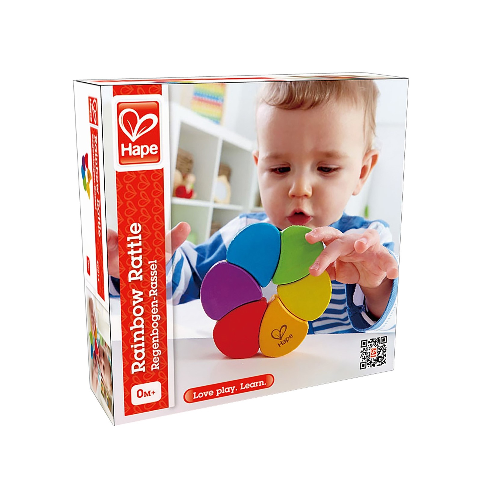 Hape Rainbow rattle