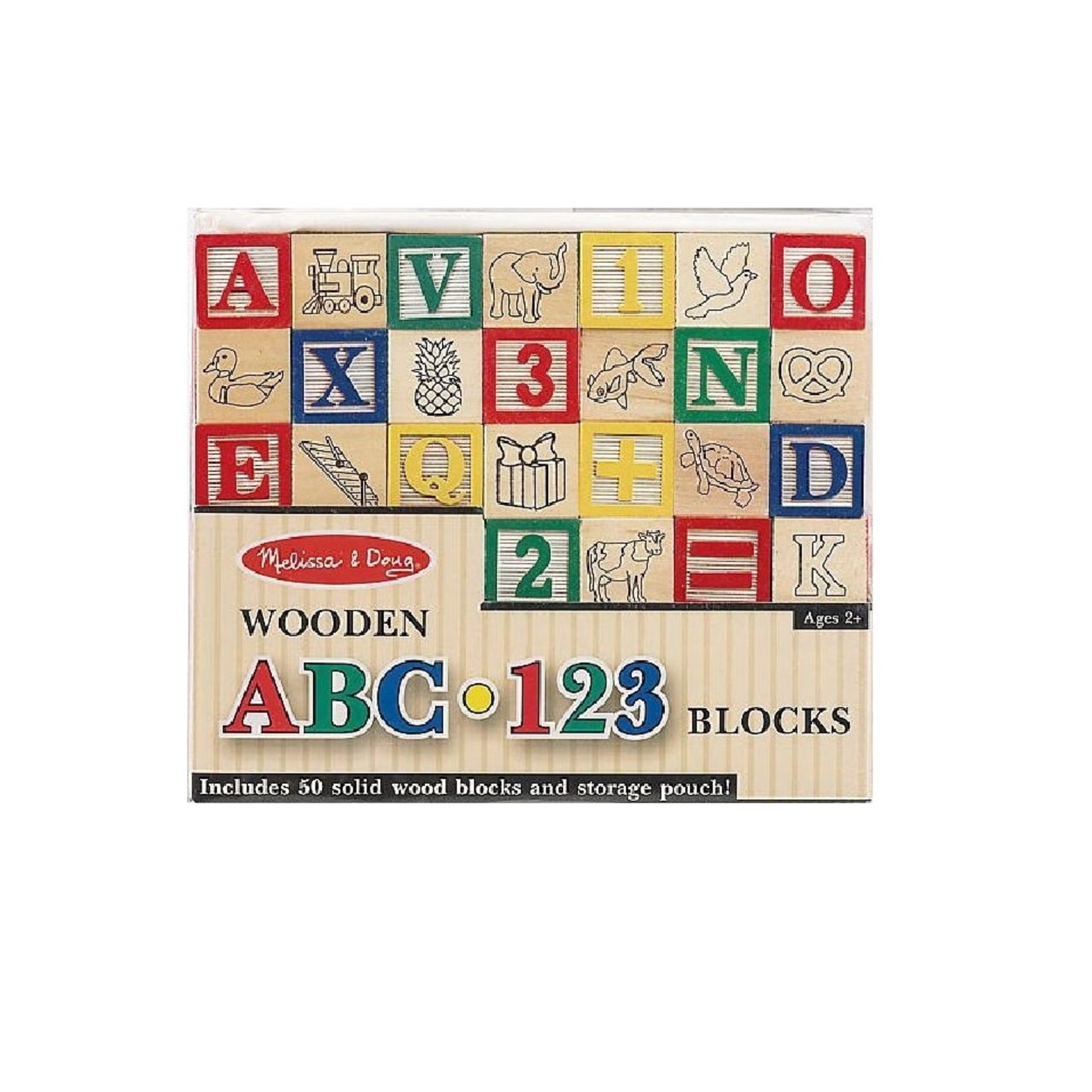 Melissa & Doug Blocs de bois ABC