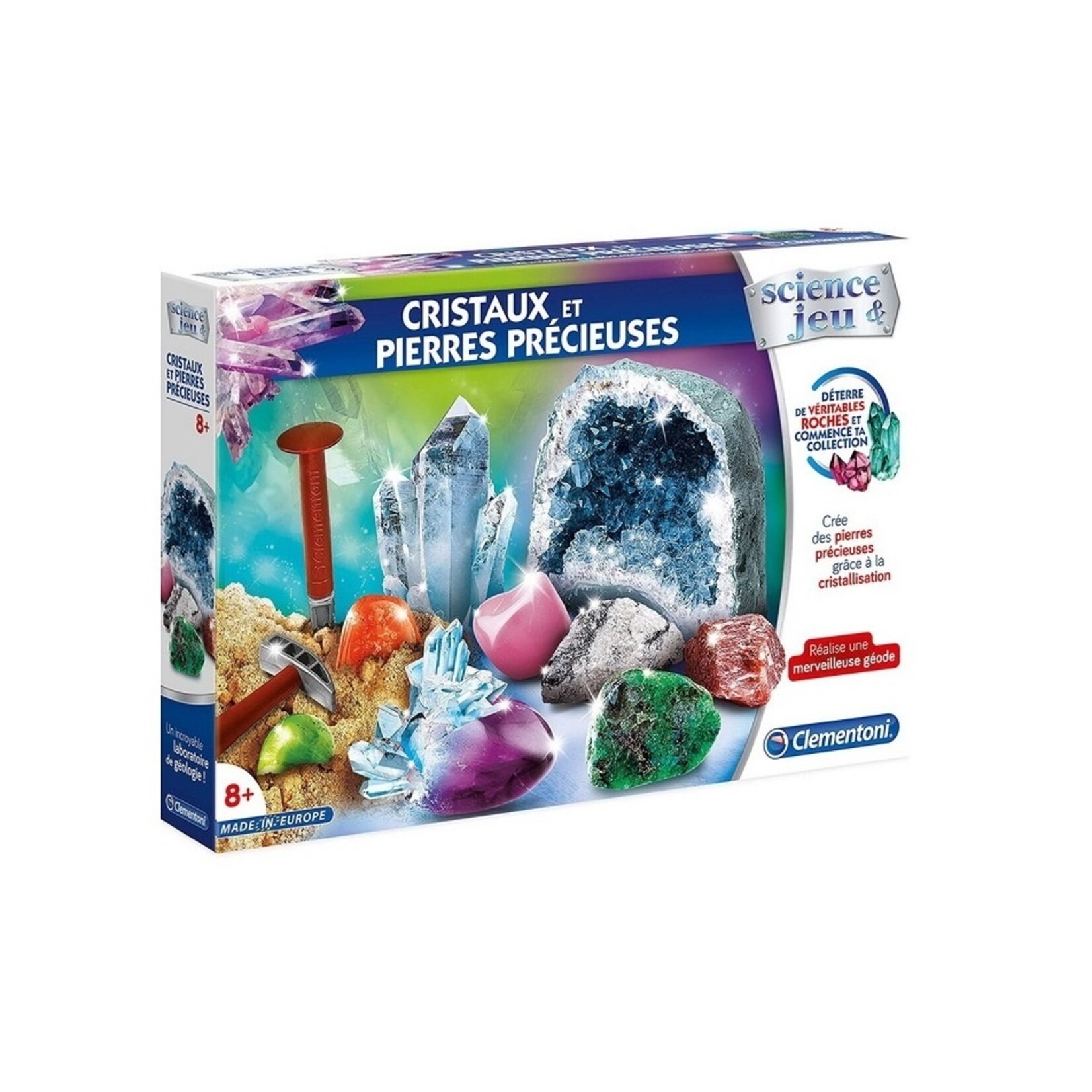 Clementoni Cristaux et Pierres Précieuses