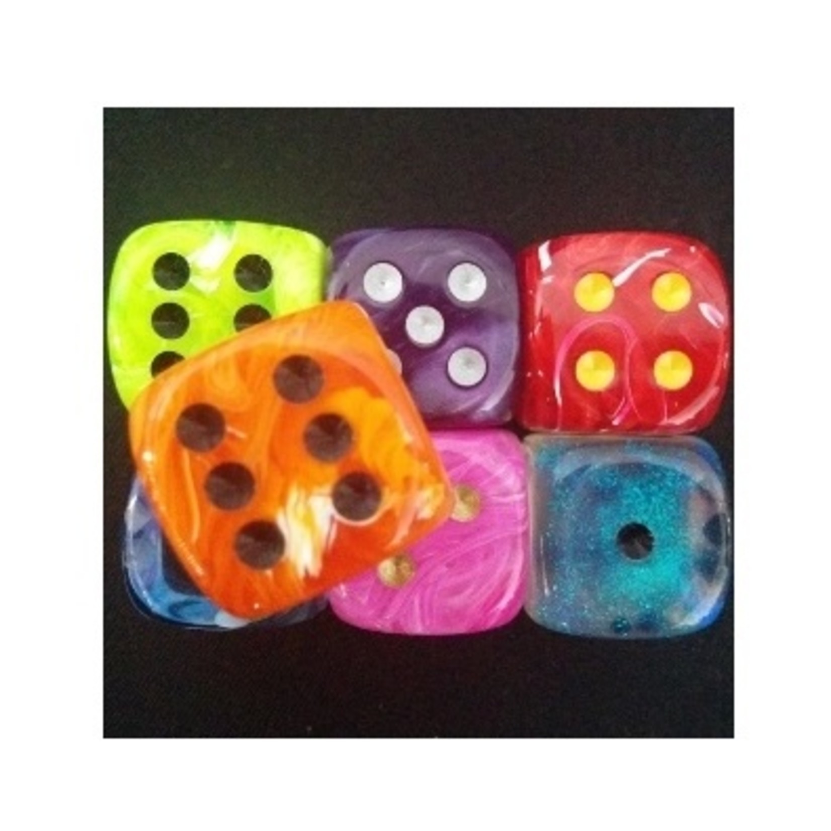 D6 24mm - Signature diverses couleurs