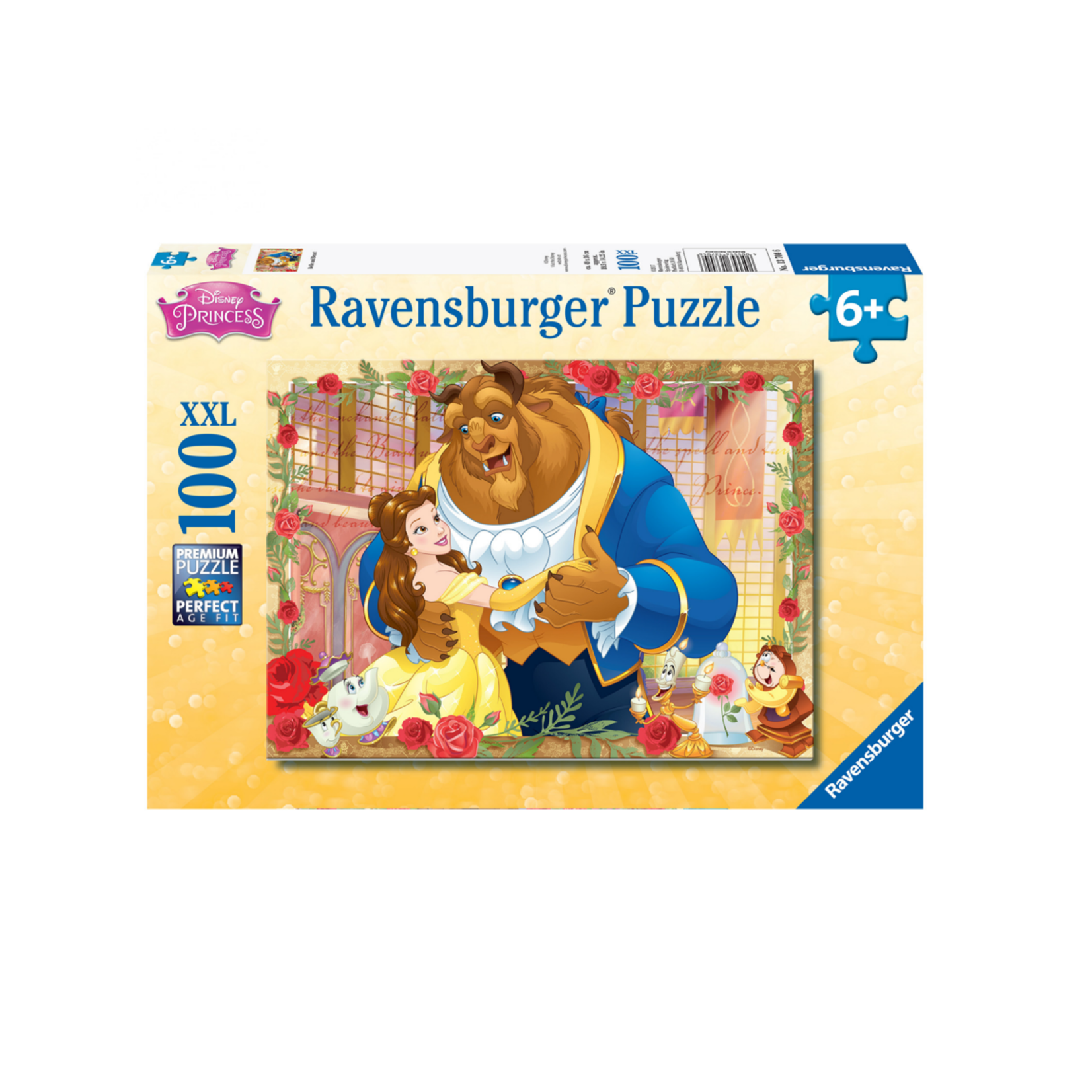 Ravensburger PZ100 XXL - Disney Princess - Belle et la bête