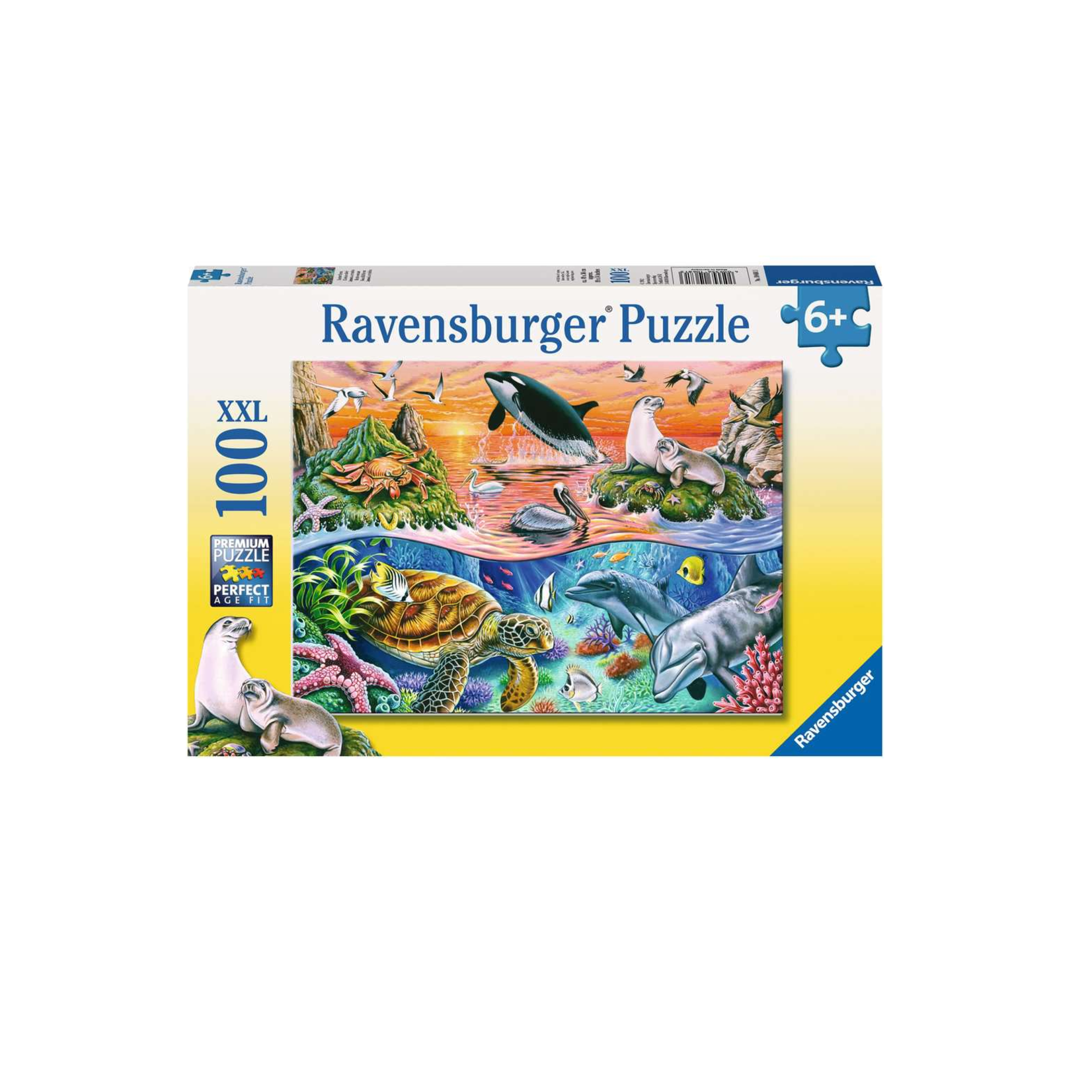 Ravensburger PZ100 XXL - L'océan coloré