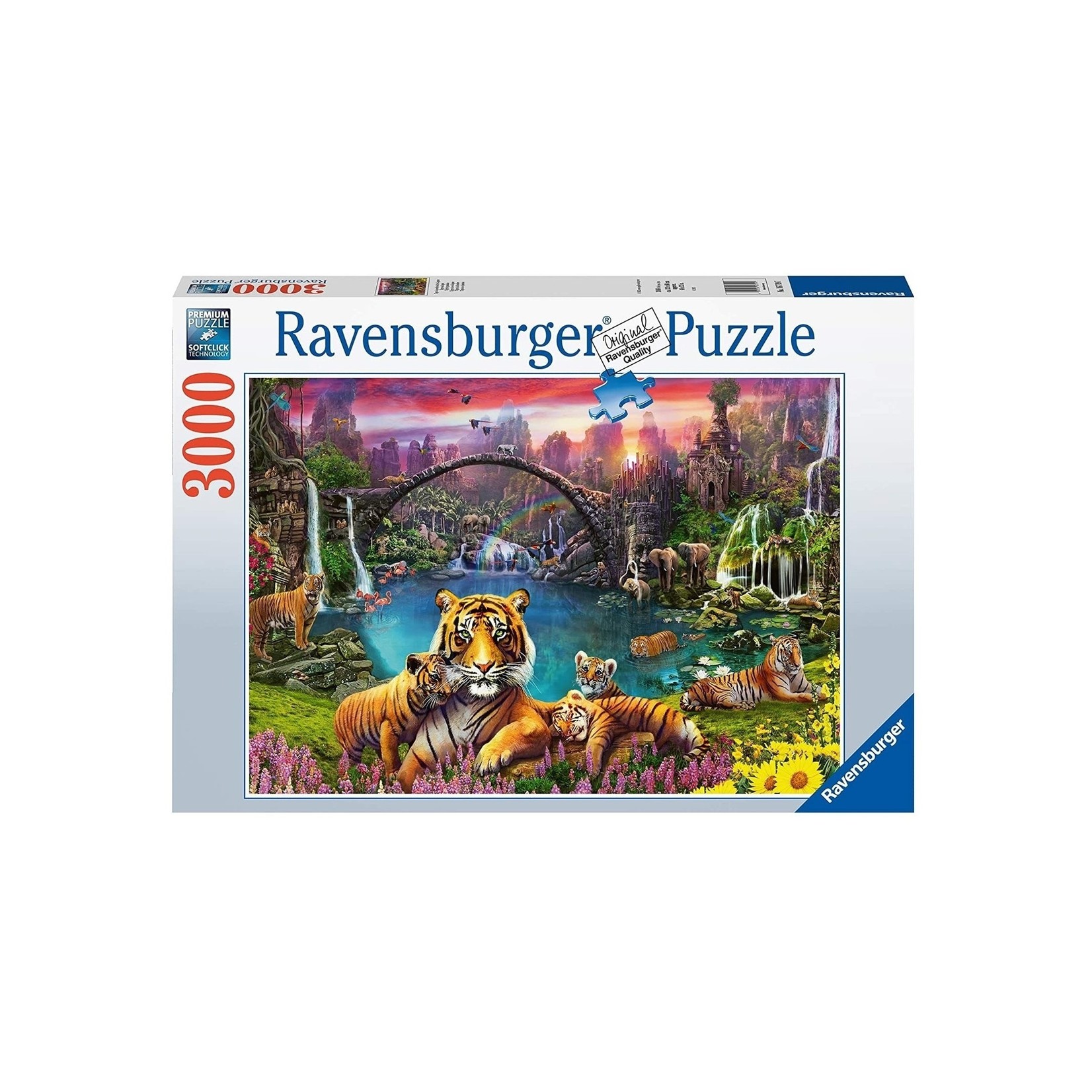 Ravensburger PZ3000 - Tigres au Lagon  ( Ramassage en magasin seulement )