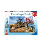 Ravensburger PZ3X49 - Véhicules de chantier en service