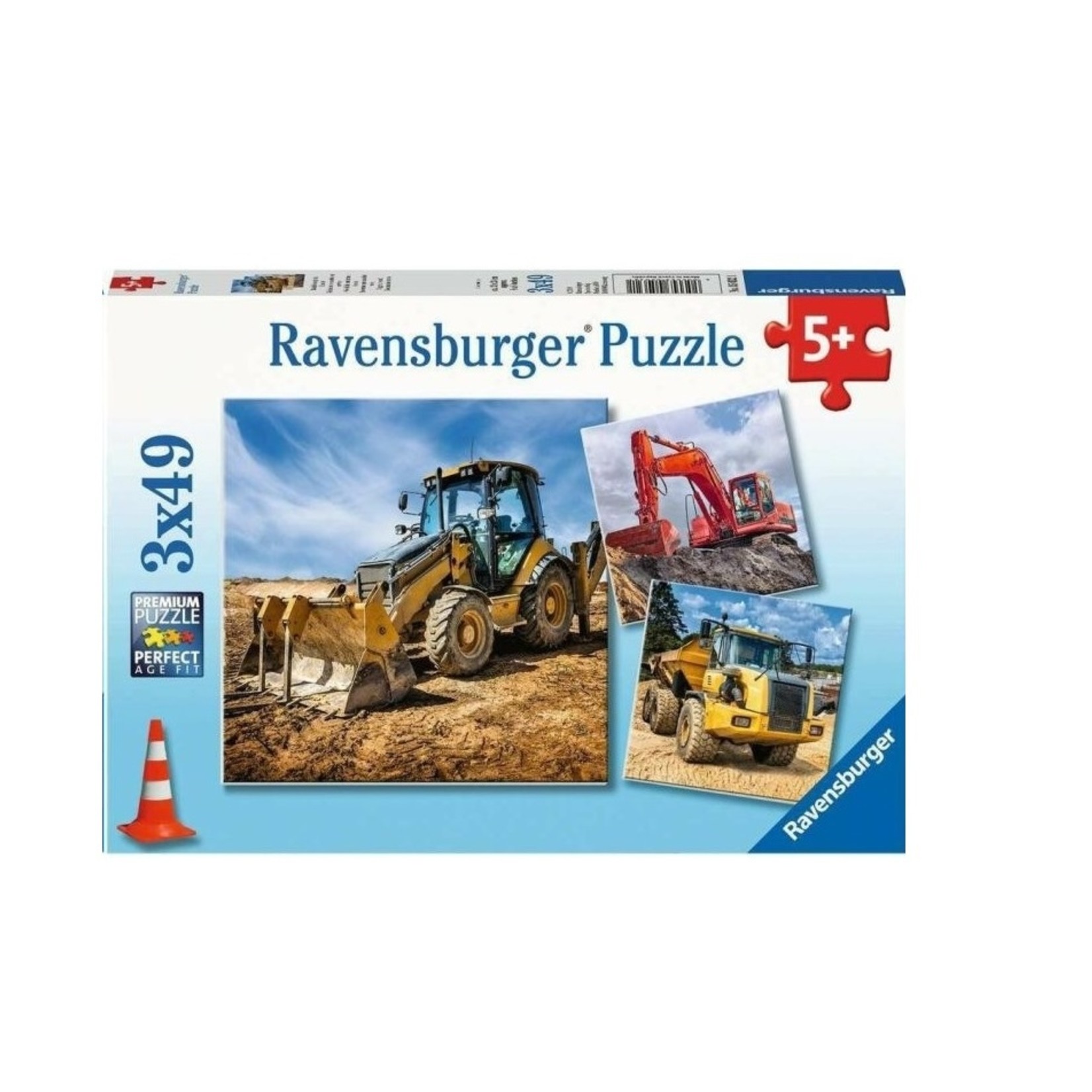 Ravensburger PZ3X49 - Véhicules de chantier en service