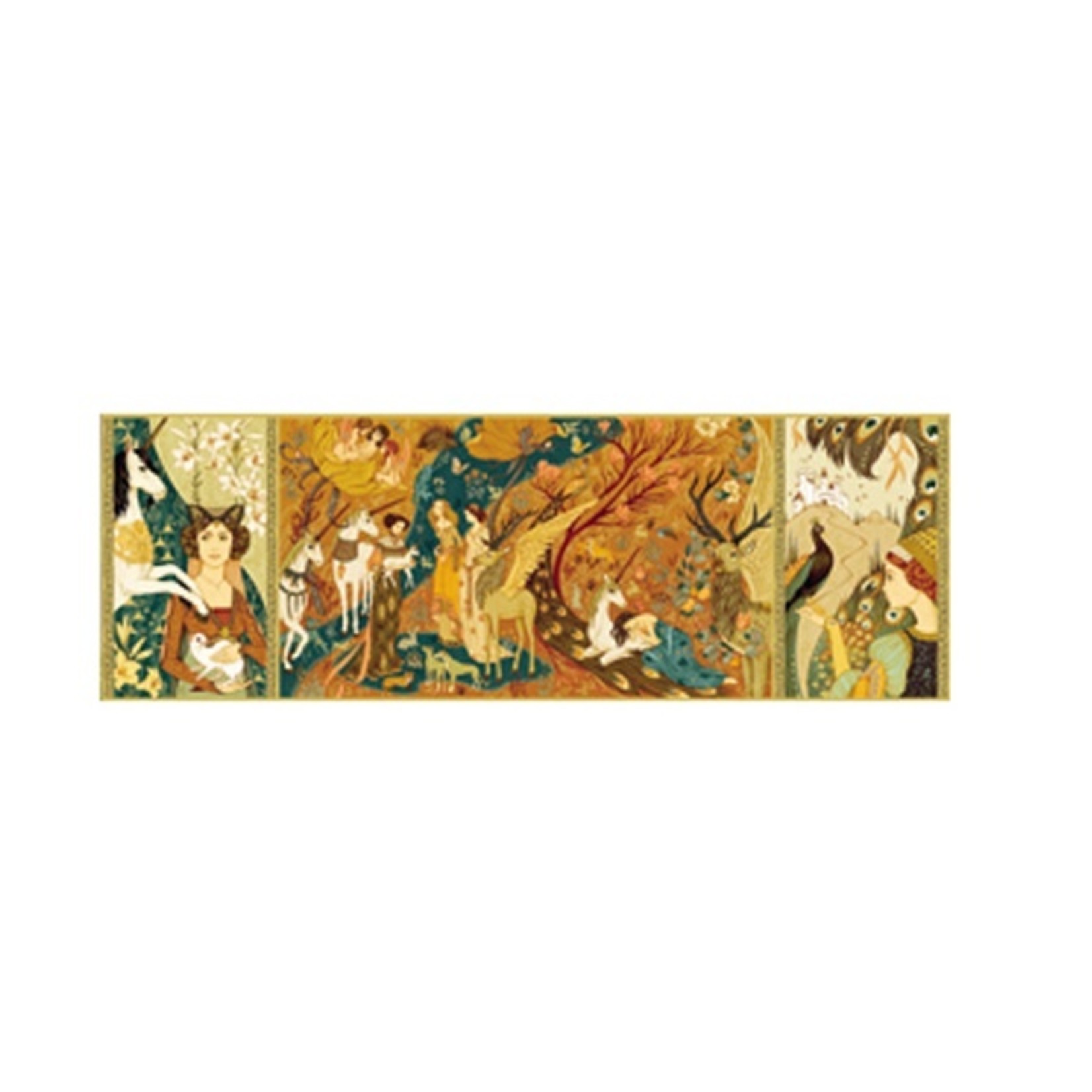 Djeco PZ500 - Puzzle gallery - Unicorn Garden