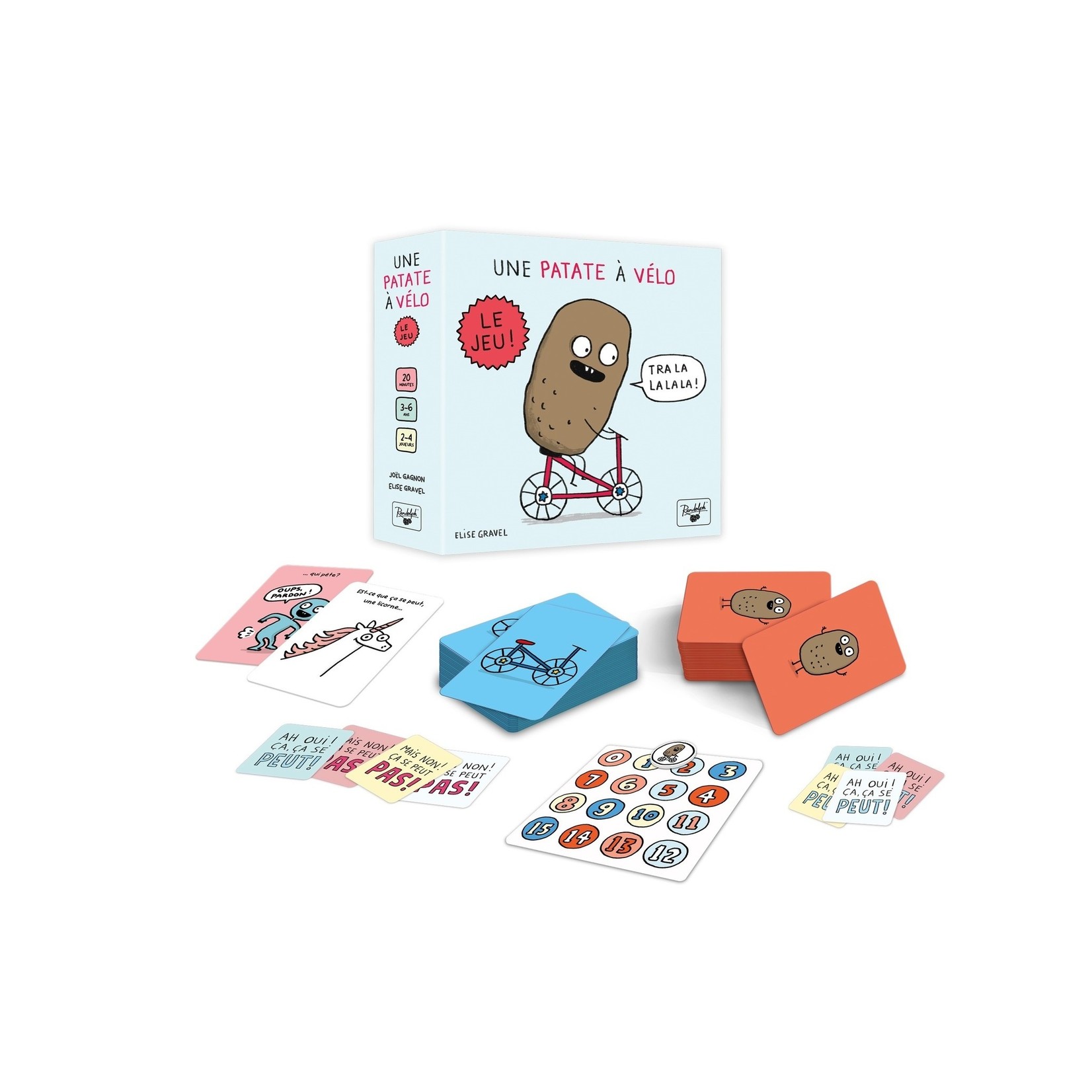 Randolph Une patate à vélo FR