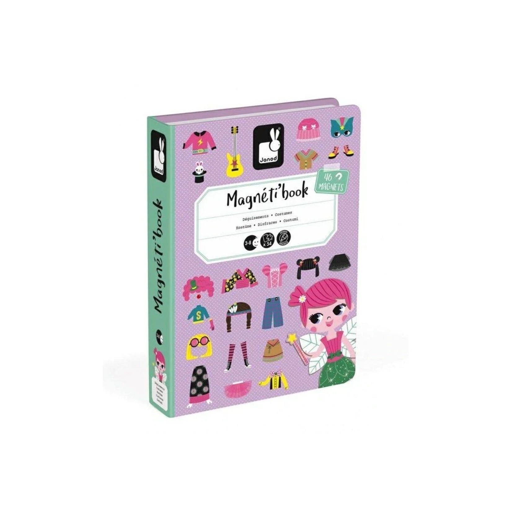 Janod Magneti'Book - Costumes filles