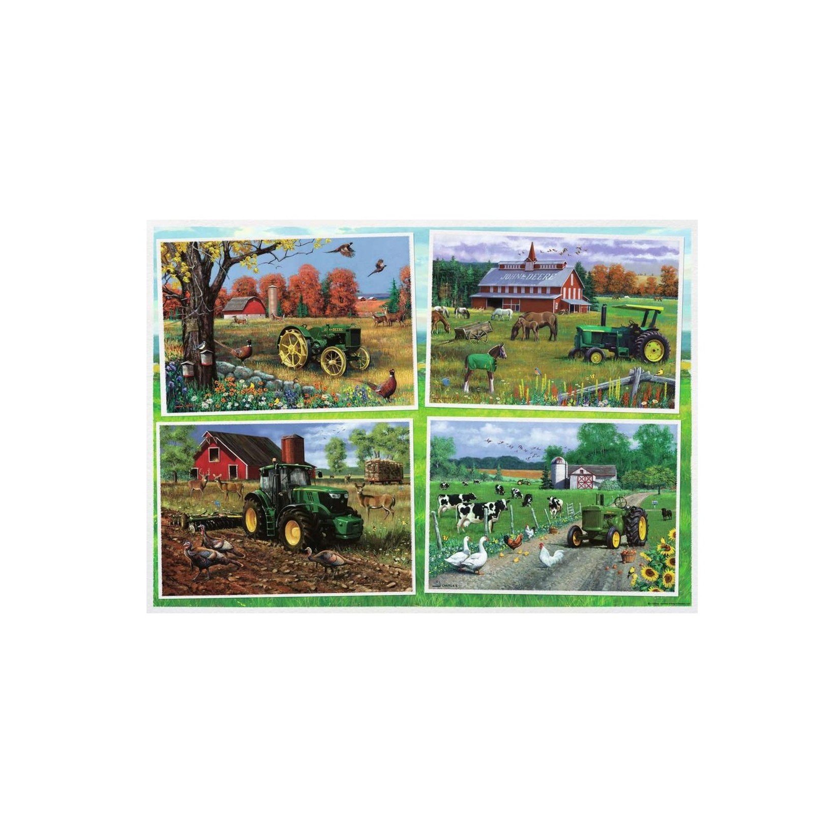 Ravensburger PZ500 - John Deer classic