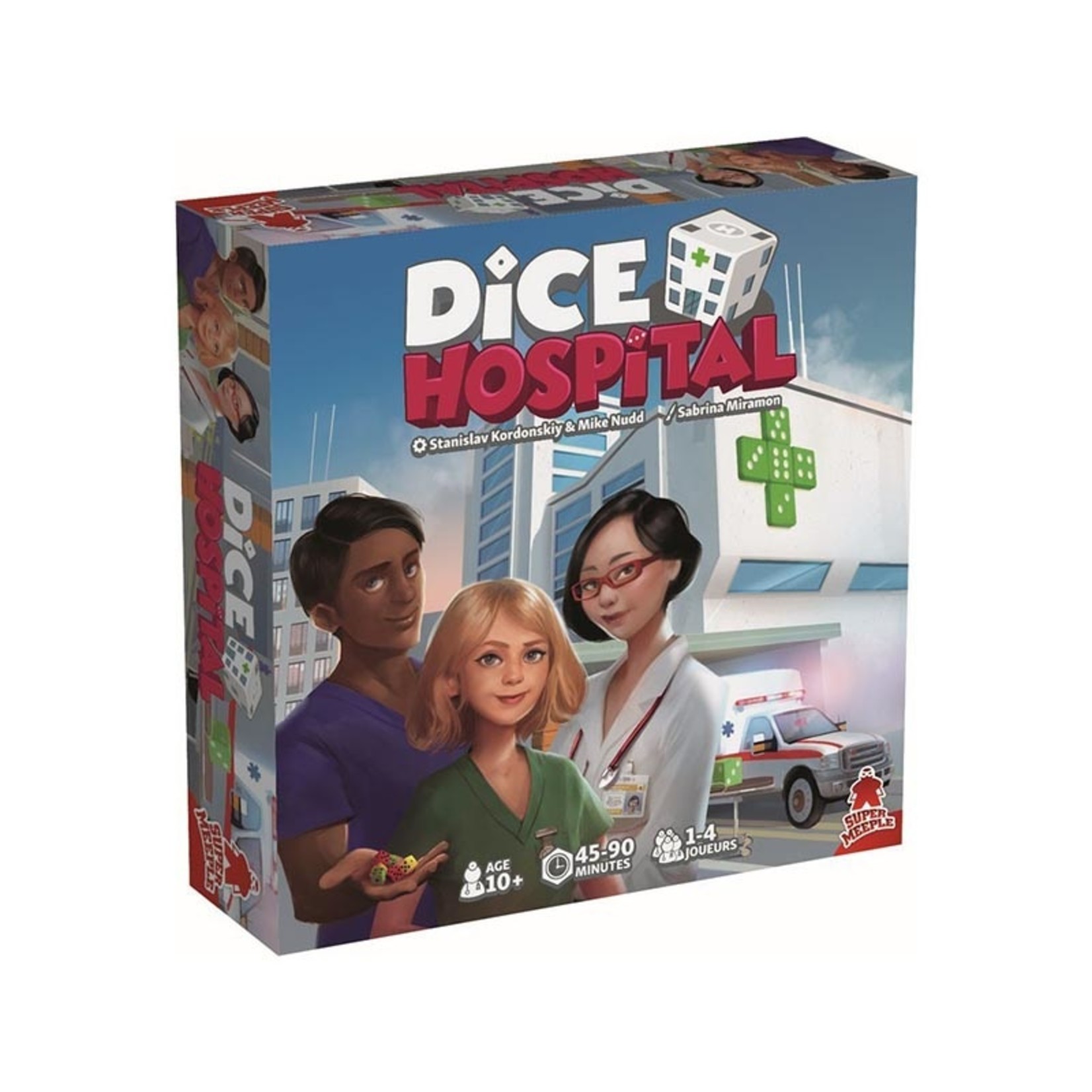 Super Meeple Dice Hospital FR