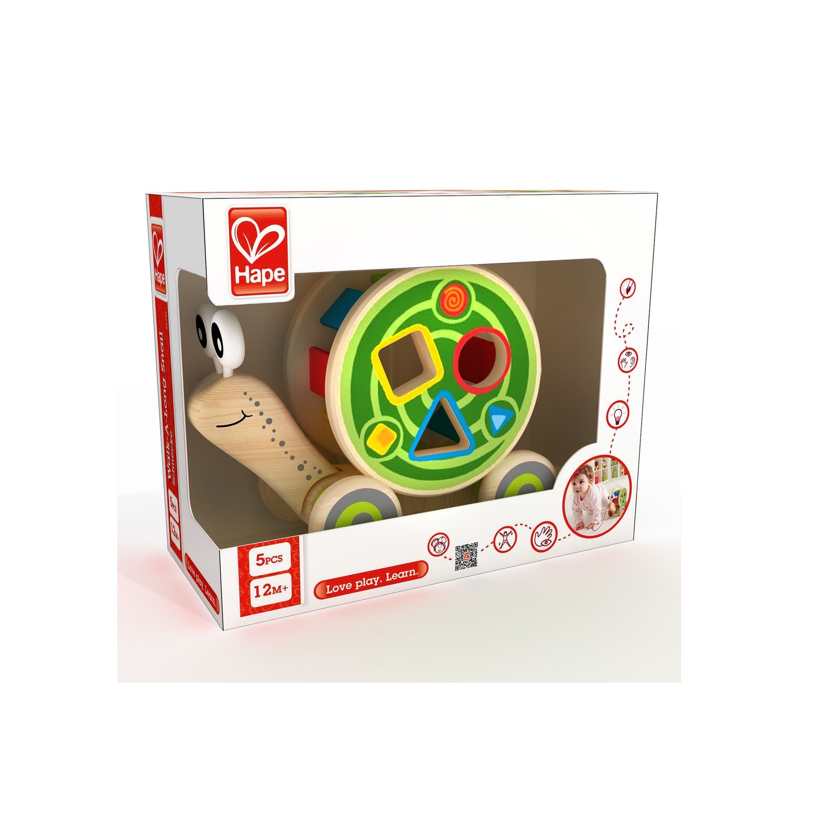 Hape Walk-A-Long Snail