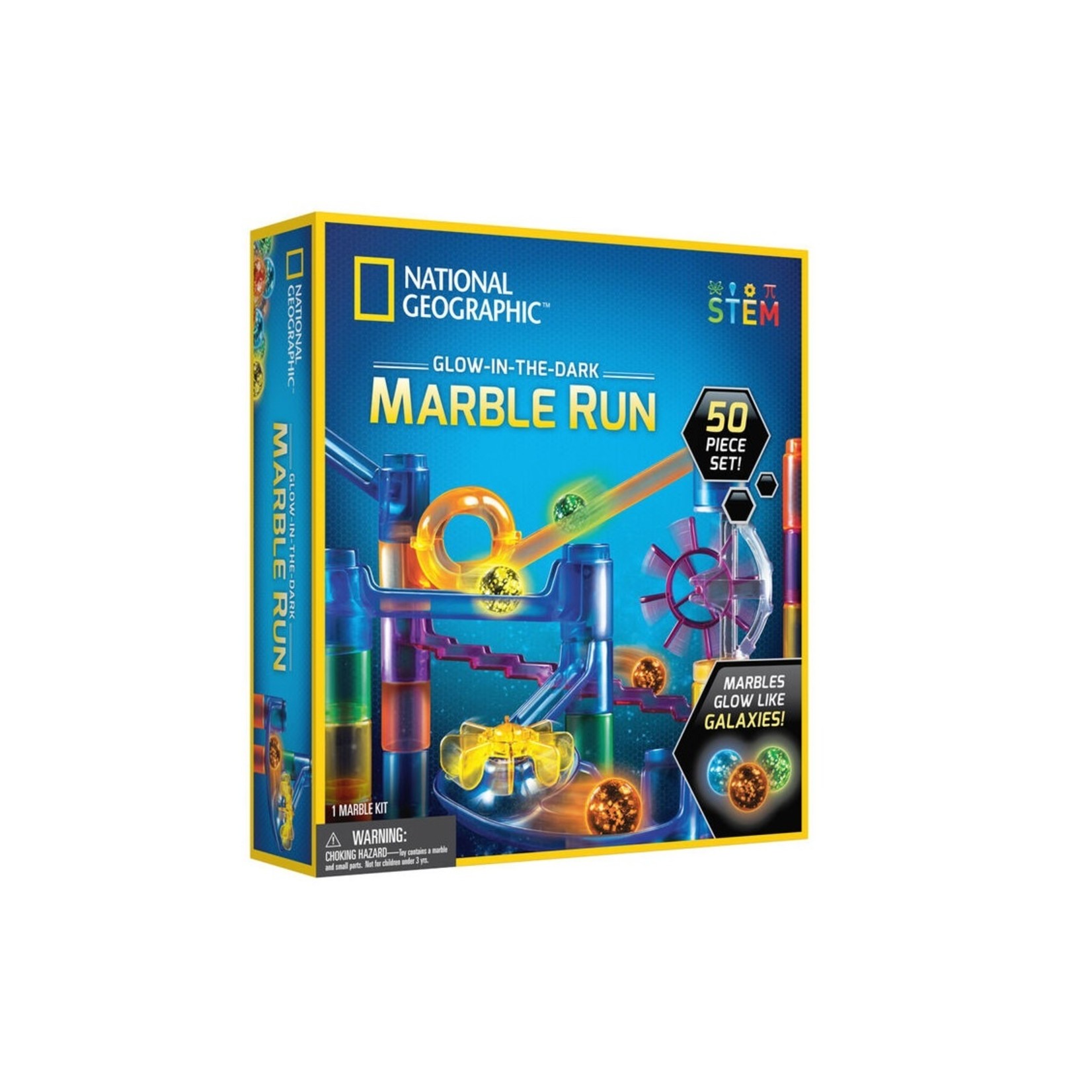 National Geographic National Geographic - 50 pc Glow-in-the-Dark Marble Run (Multilingue)