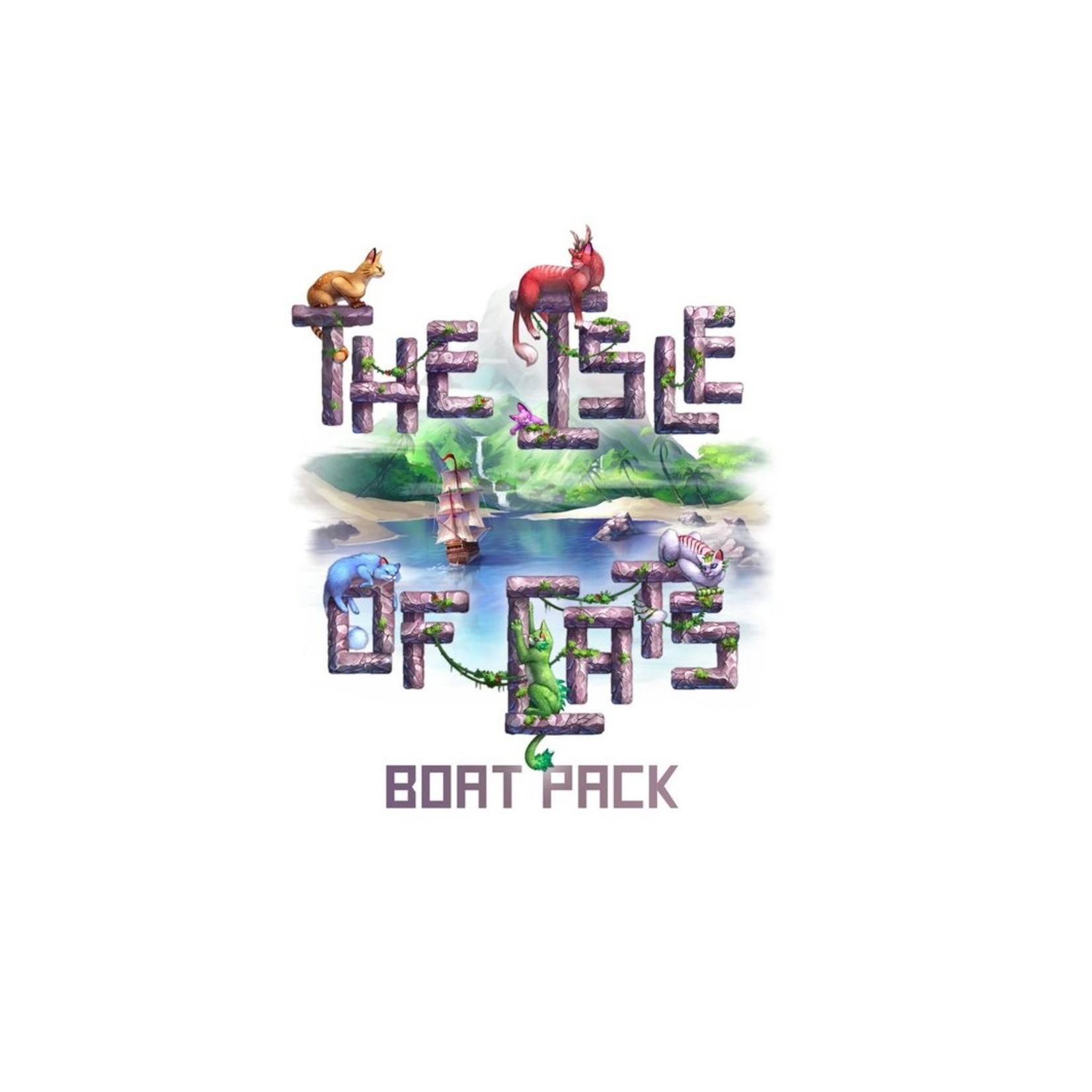 The isle of cats - ext - Boat pack (English)