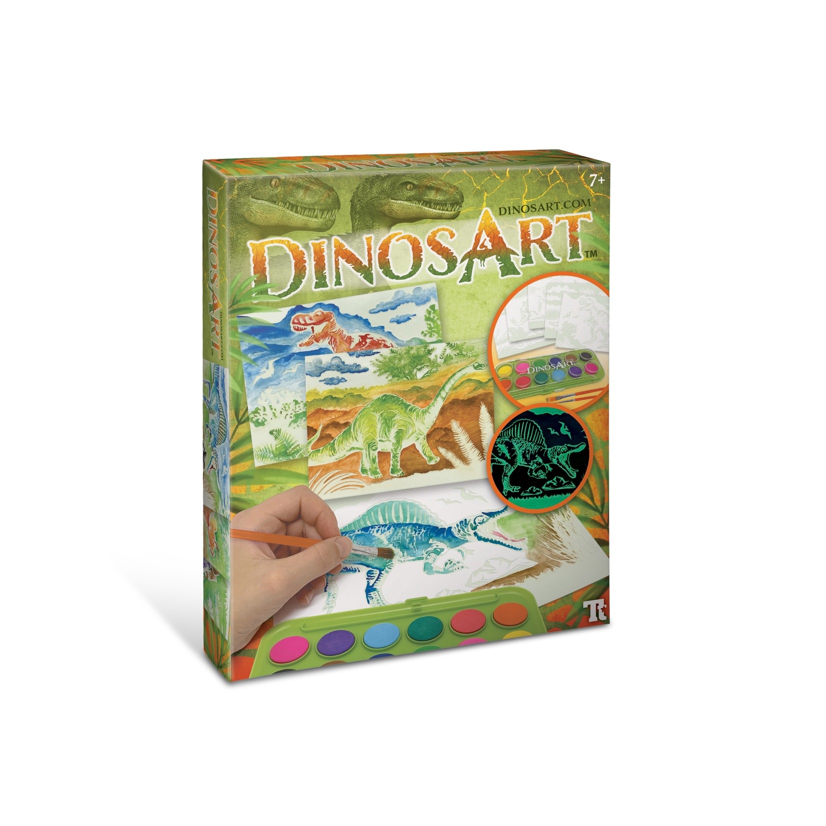 Dinosart - Aquarelle magique
