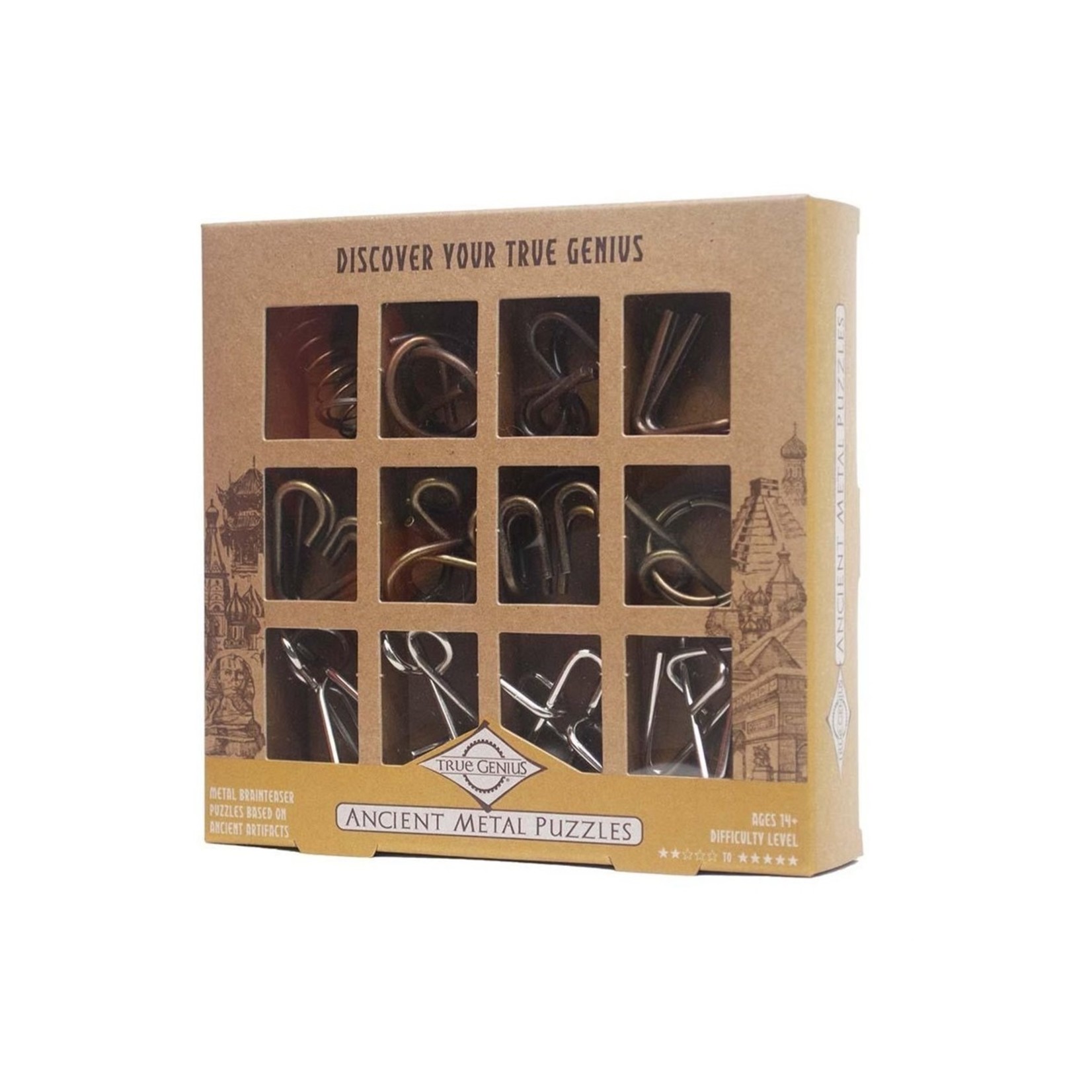 True Genius Ancient Metal Assortment 12 pièces