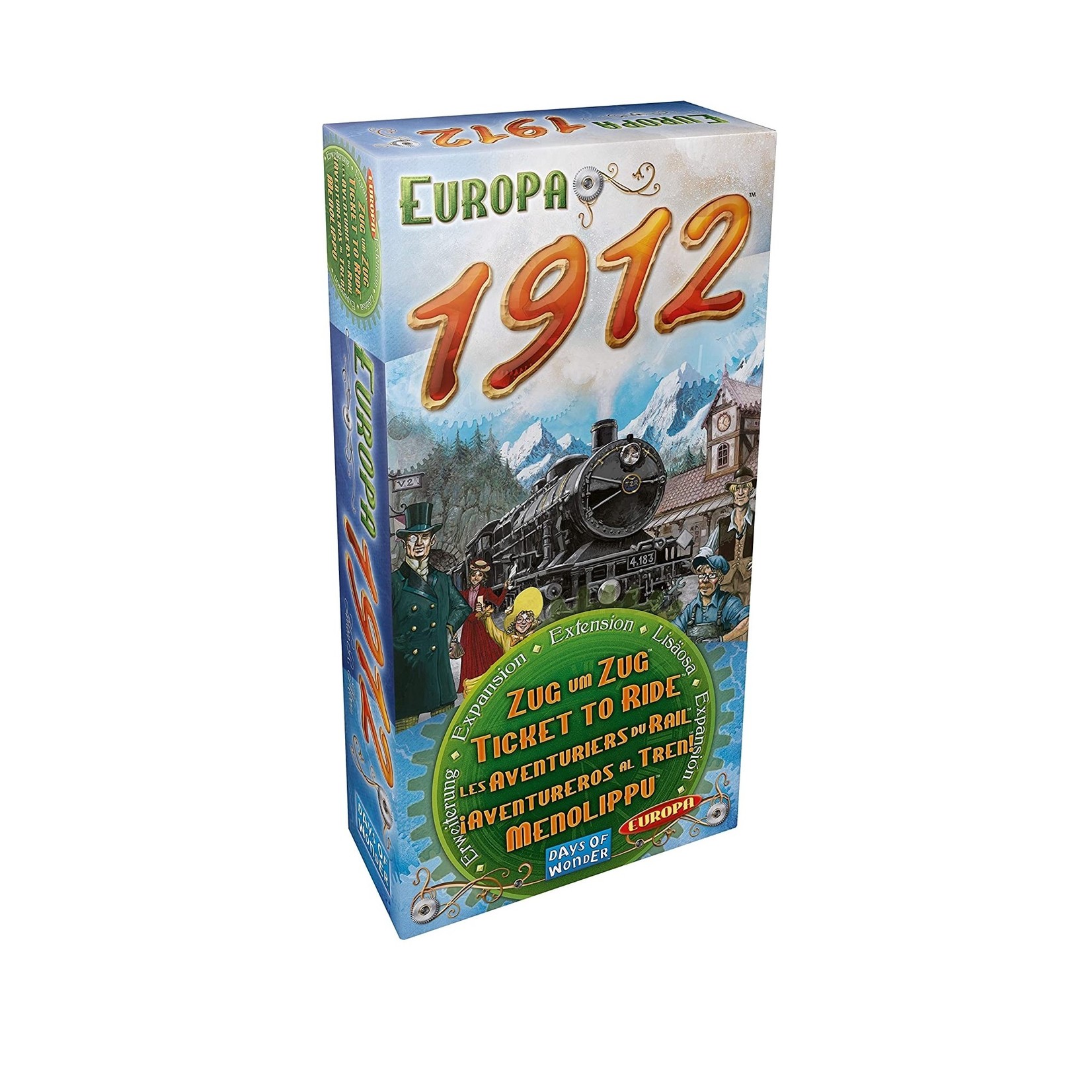 Days of Wonder Les aventuriers du rail - 1912 Europa (Multilingue)