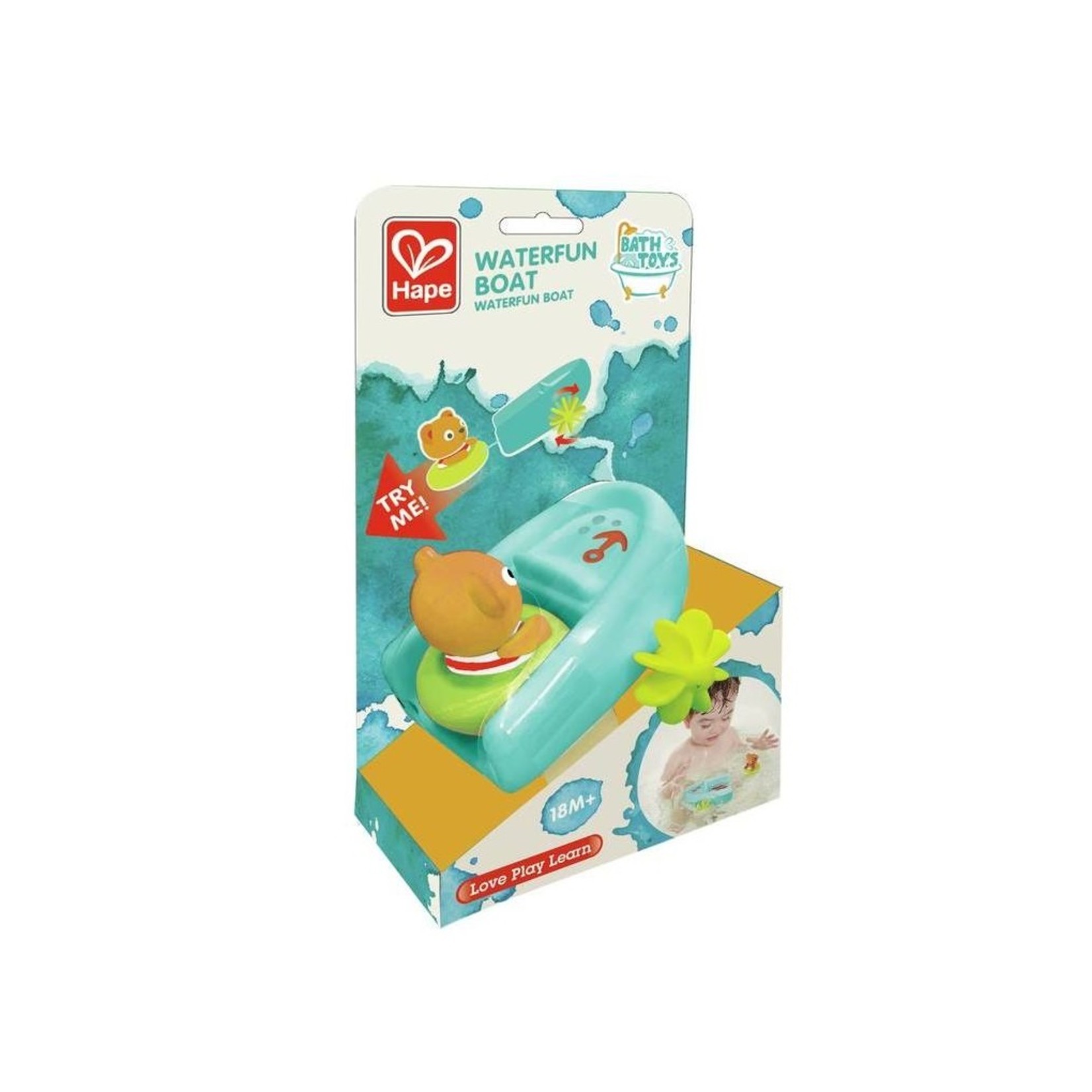 Hape Tubing Pull-Back Boat