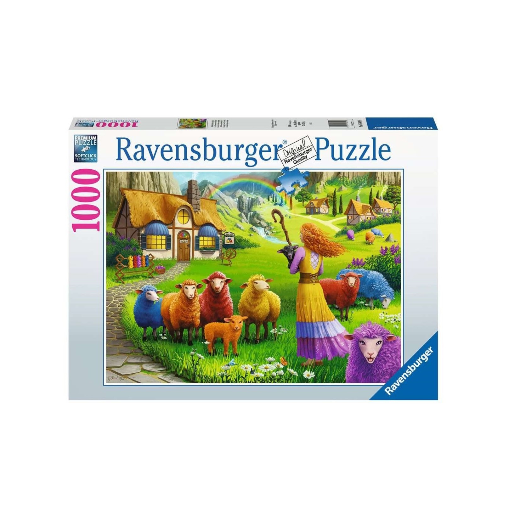 Ravensburger PZ1000 - Le petit commerce de laine