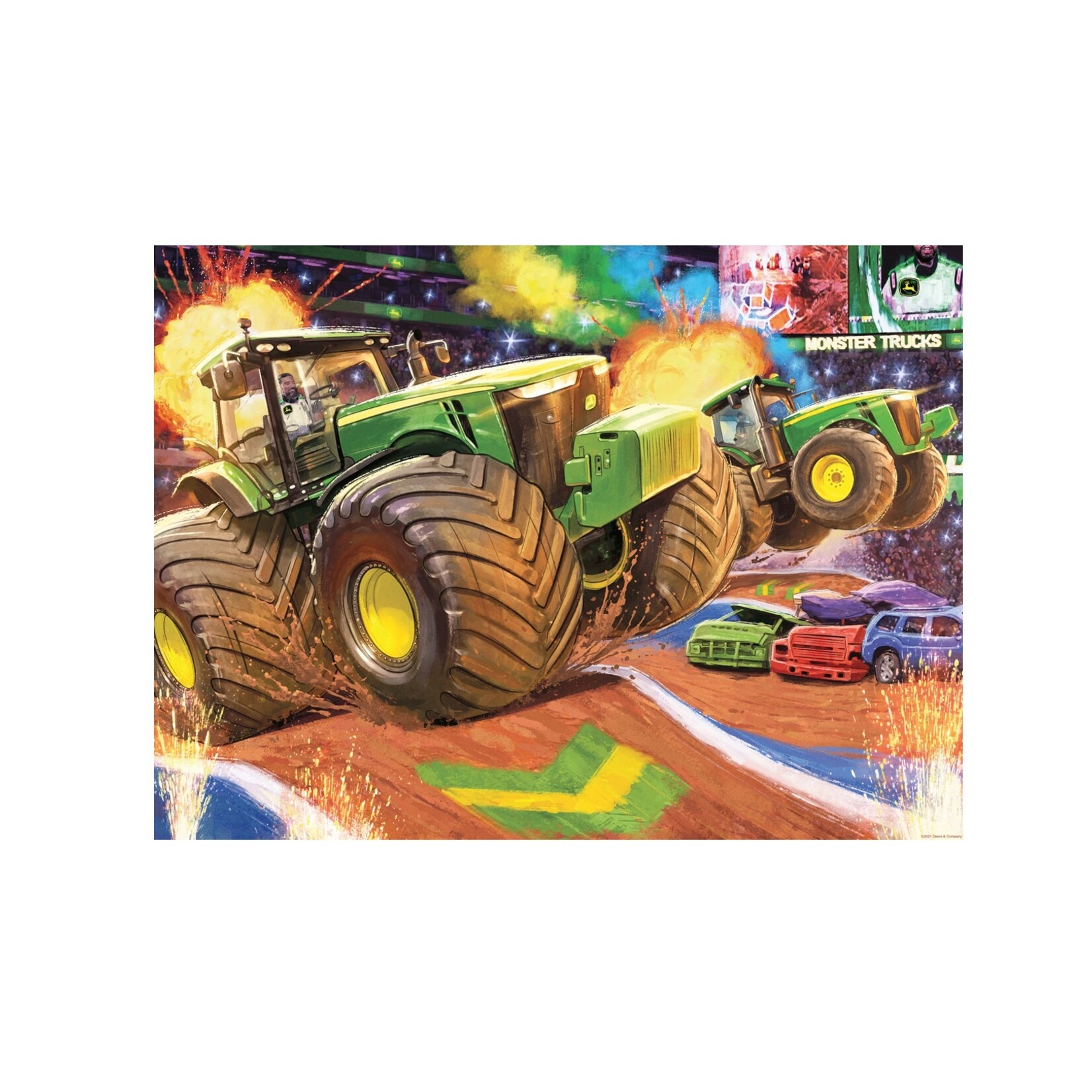 Ravensburger PZ100XXL - John Deere Grandes