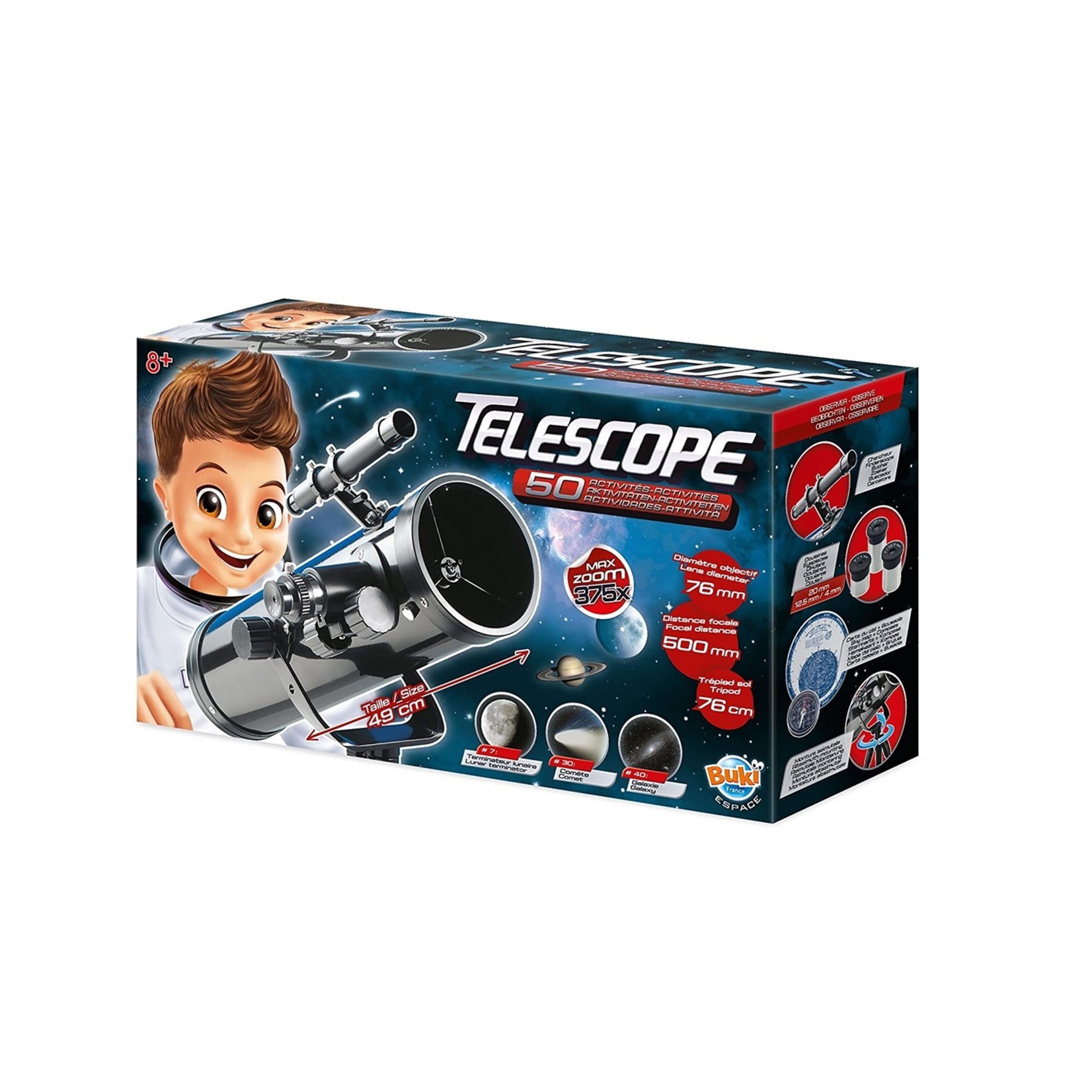Buki France Buki France Espace - Télescope 76mm