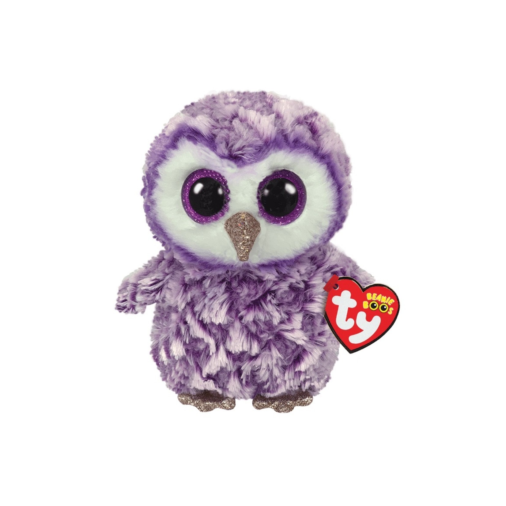 TY TY - Moonlight - owl purple med