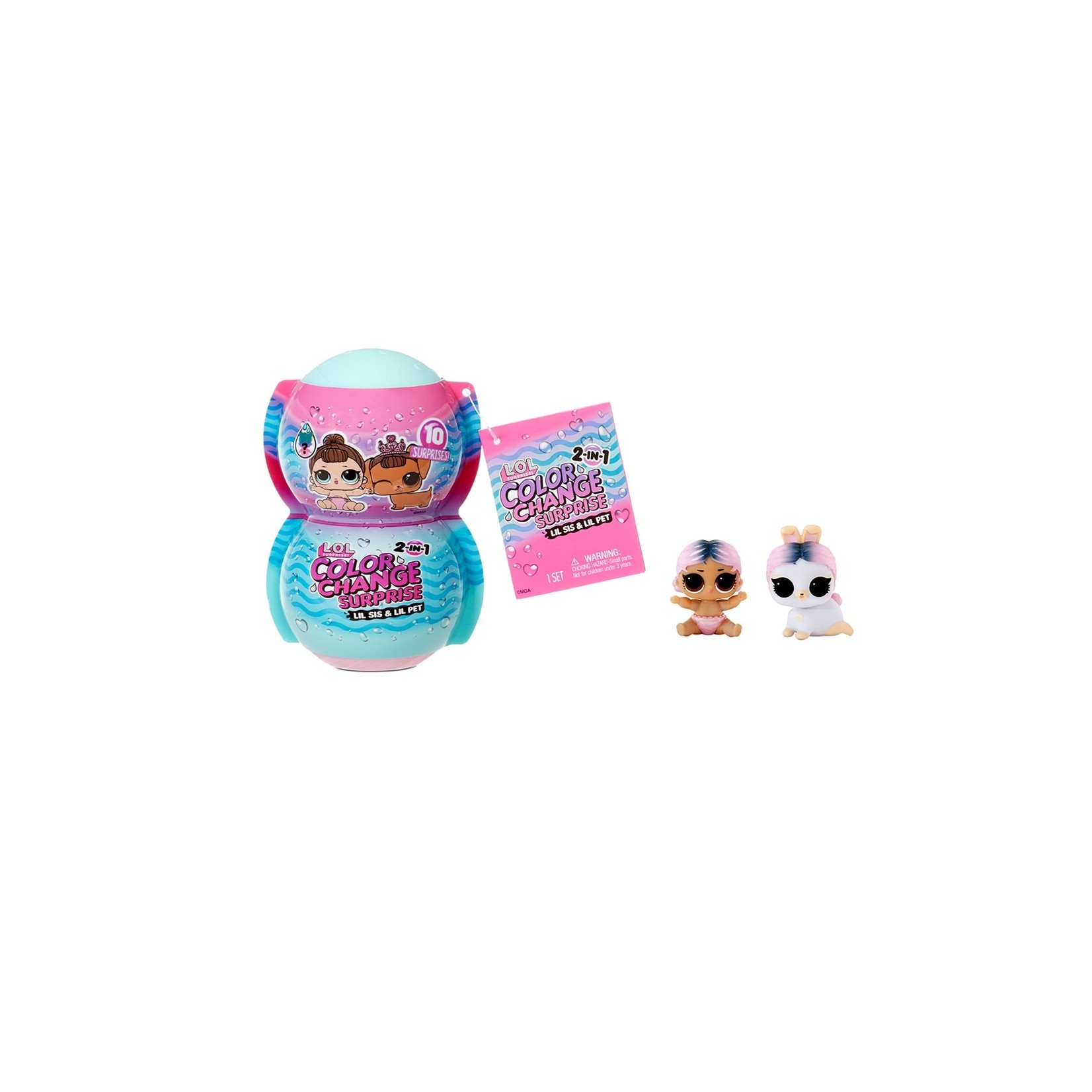 MGA L.O.L. Surprise! - Colour Change - LilSis & LilPets