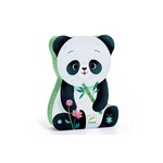 Djeco PZ24 - Puzzle silhouette - Léo le panda