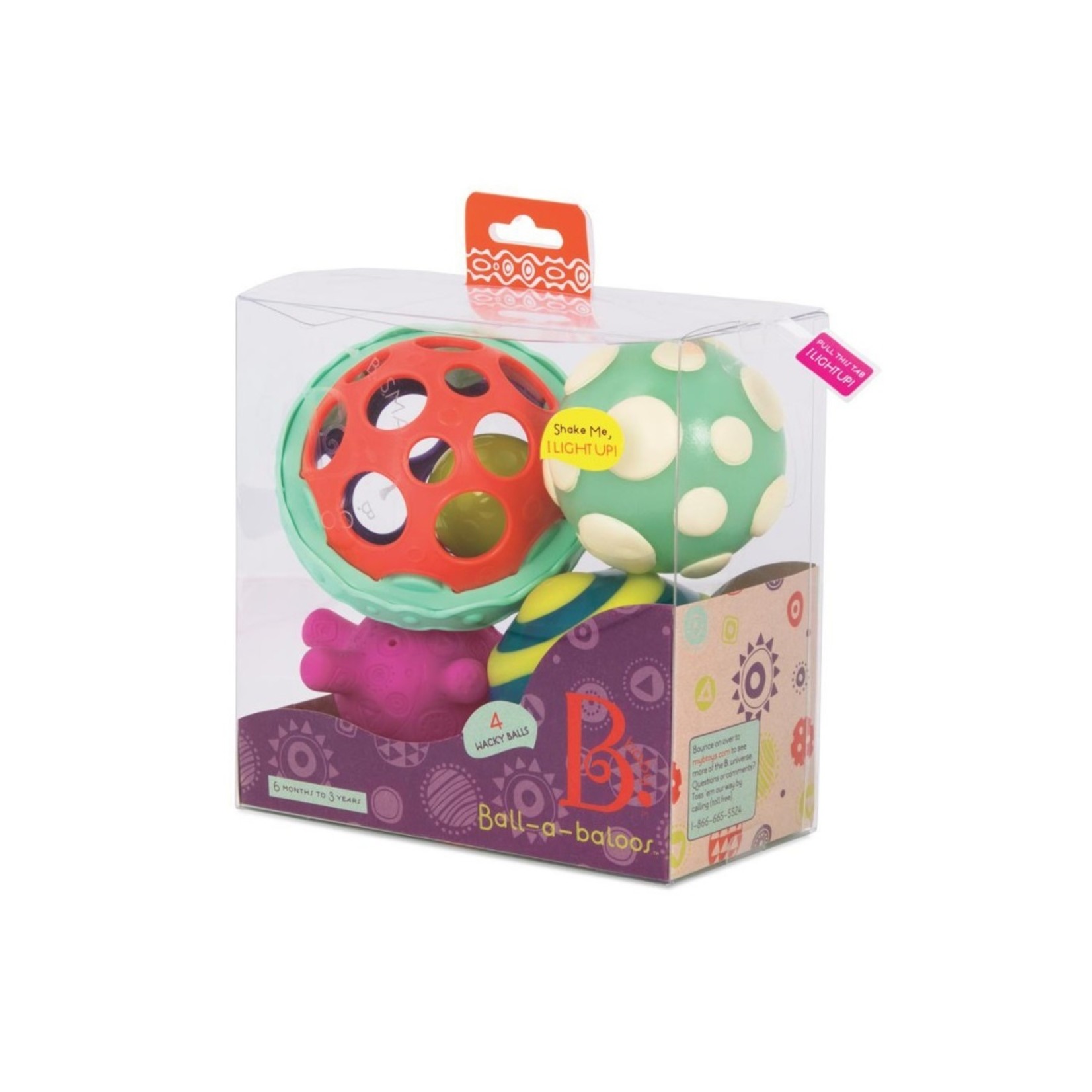 B.Baby B. Baby - 4 balles - Ball a Baloos