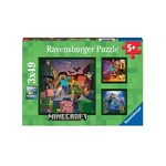 Ravensburger PZ3X49 - Minecraft - Biomes de Minecraft