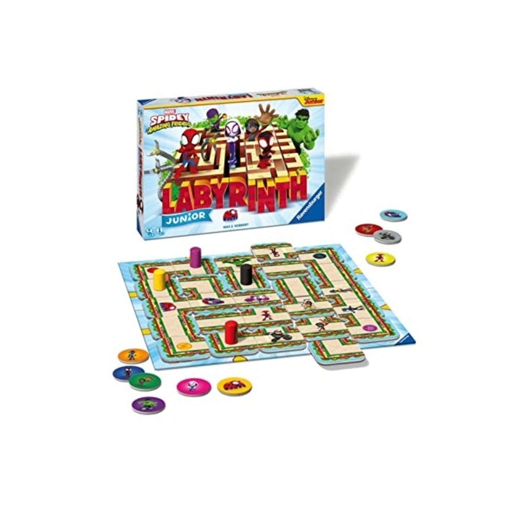 Ravensburger Labyrinthe Junior - Spidey (Multilingue)