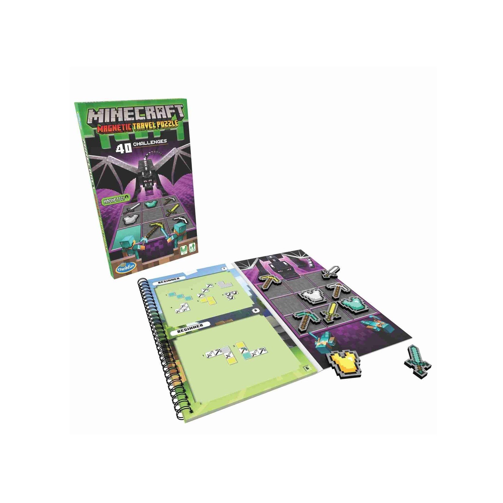 Thinkfun Minecraft - Jeu de logique Magnétique (English)