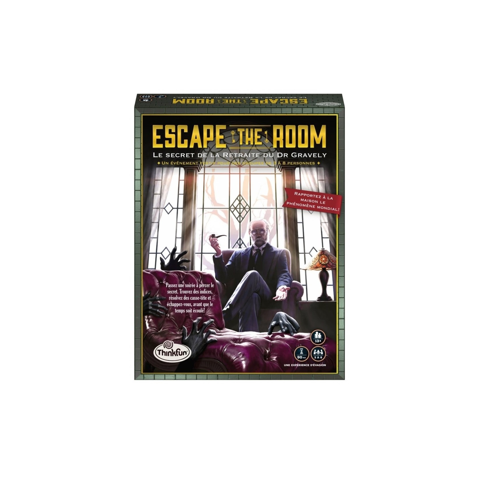 Thinkfun Escape the Room - Le secret de la retraite du Dr. Gravely FR