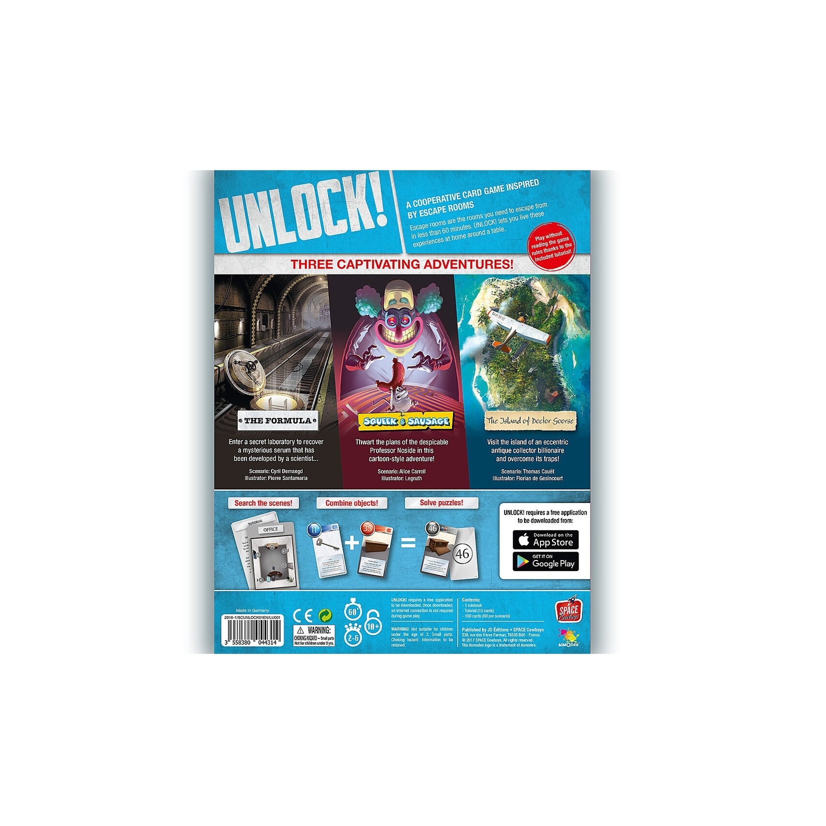 Space Cowboys Unlock! 1 - Escape adventures (English)