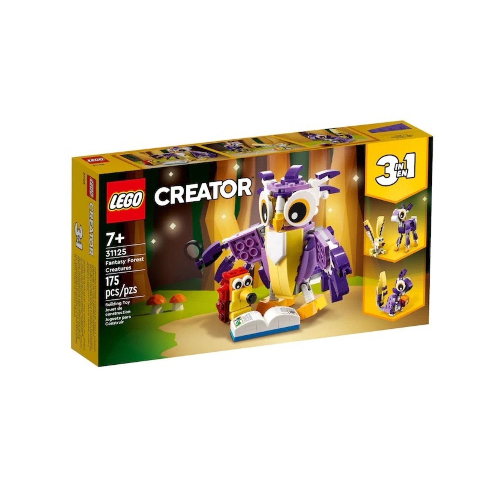 LEGO®CREATOR 31125 - FABULEUSES CREATURES DE LA FORET