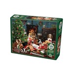 Cobble Hill PZ1000 - Christmas Puppies