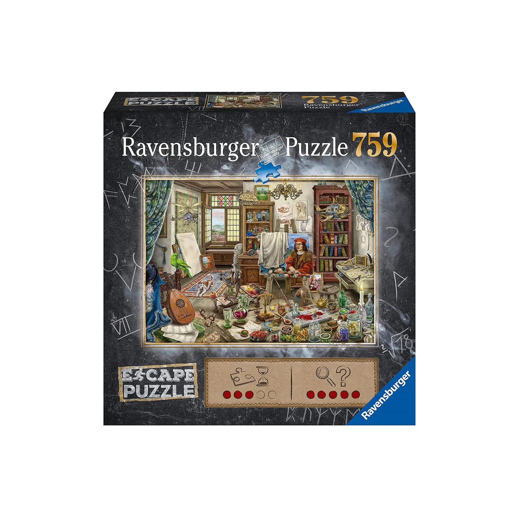 Ravensburger PZ759 - Escape puzzle - Atelier d'artiste