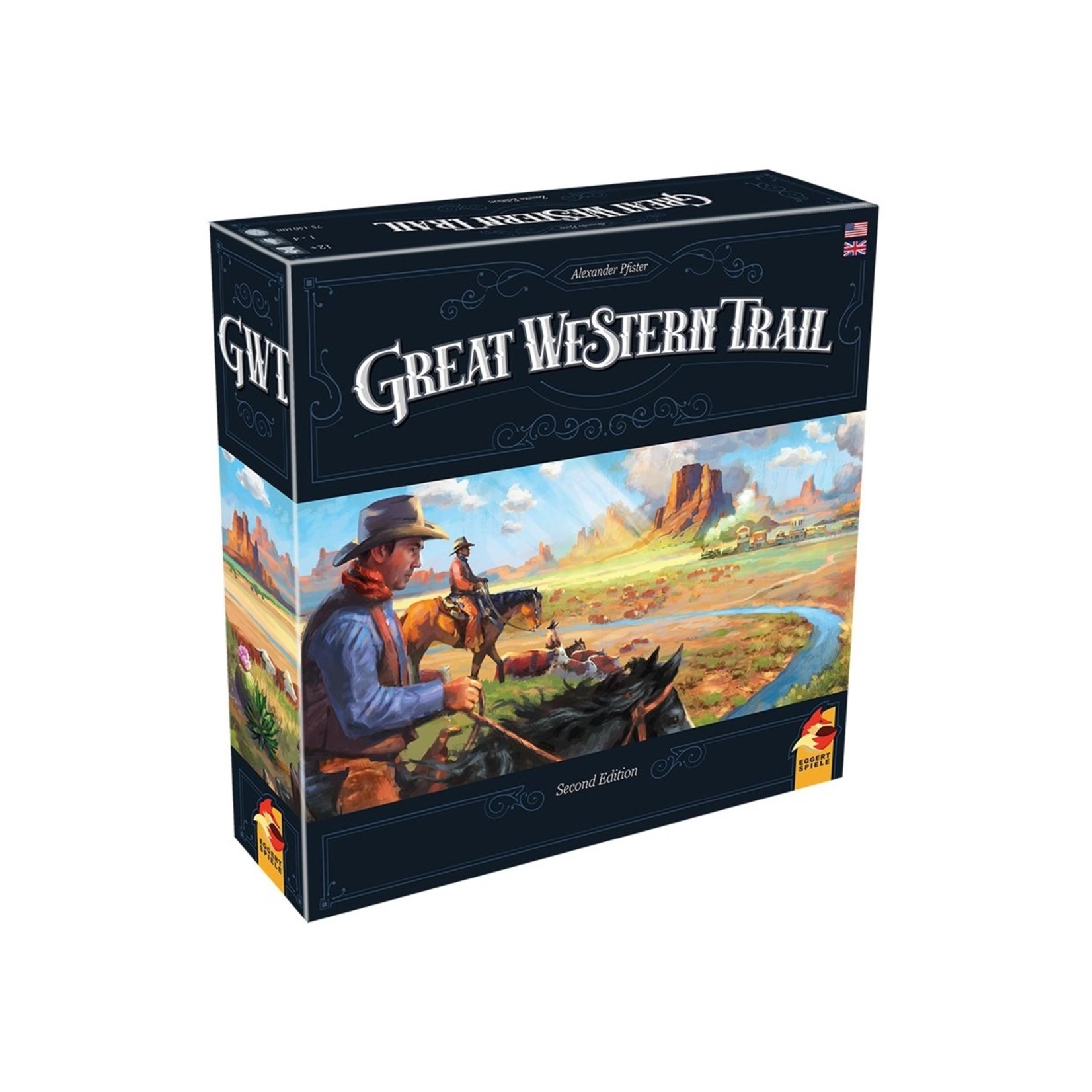 Eggert Spiele Great western trail - Seconde édition (Multilingue)