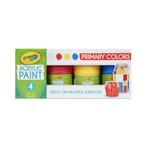Crayola Ensemble de peinture acrylique - Couleurs primaires (4)