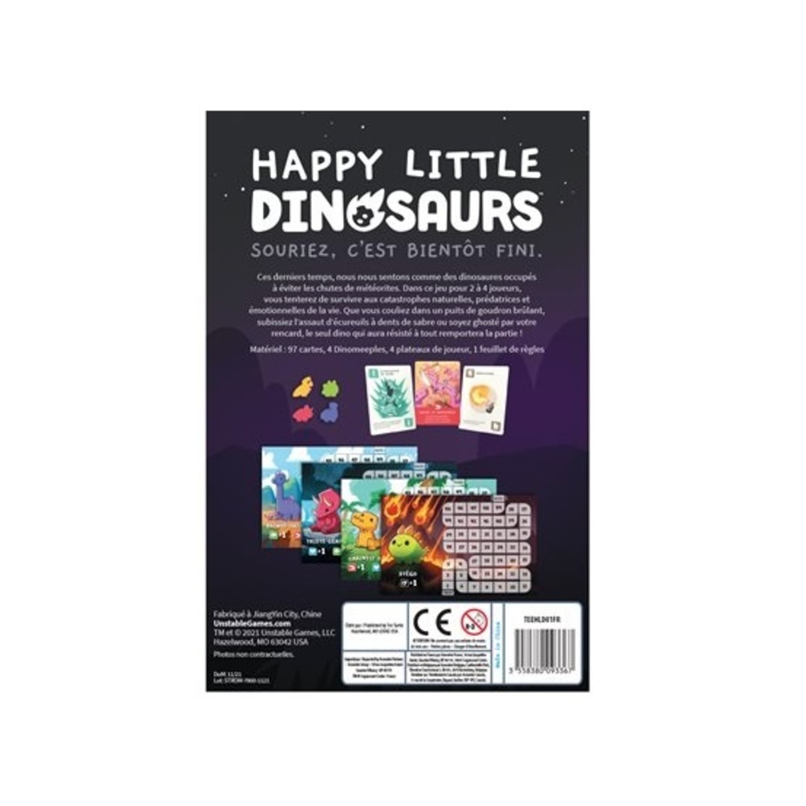 Unstable games Happy little dinosaurs FR