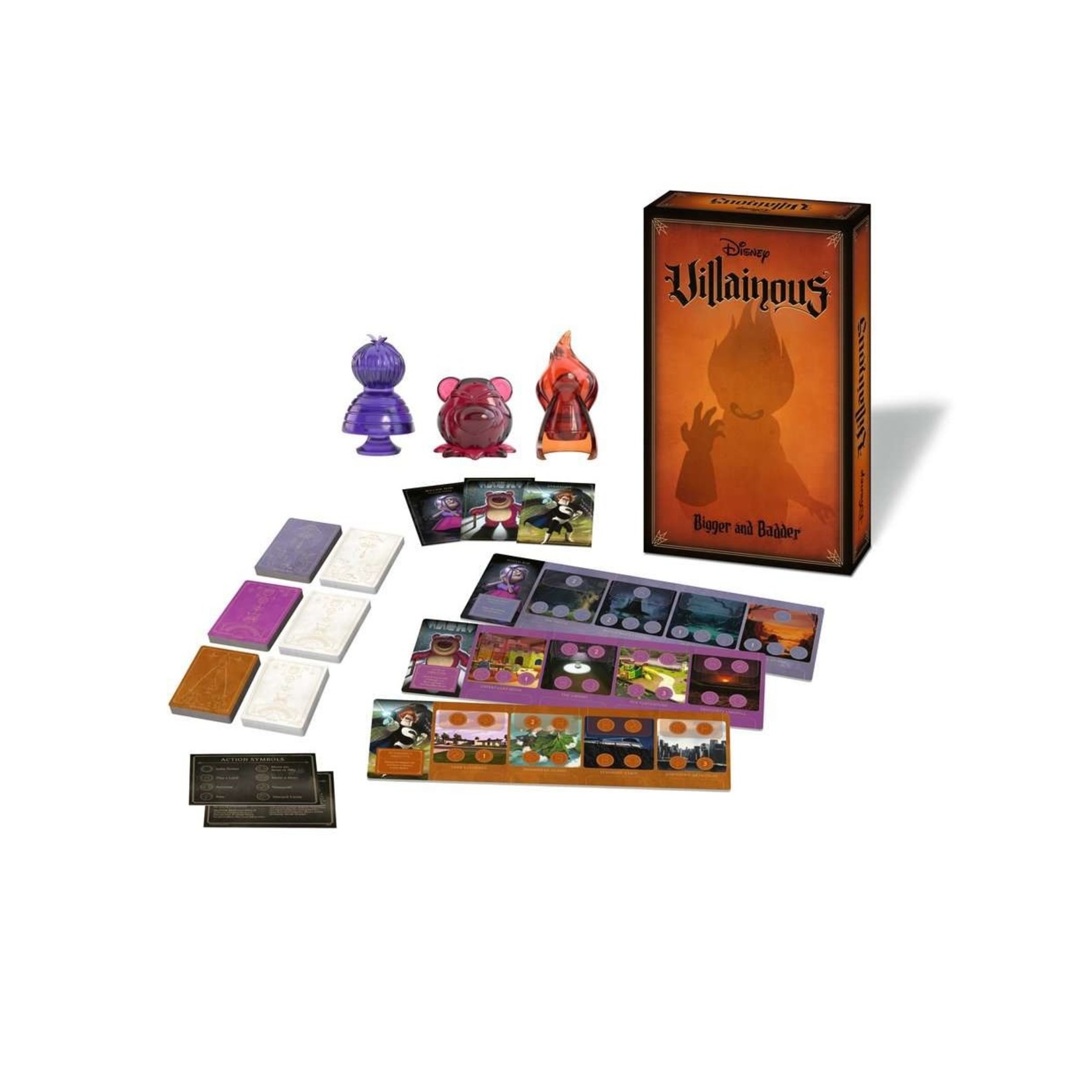Ravensburger Disney Villainous - Ext - Bigger and badder (English)  (Vente Finale)