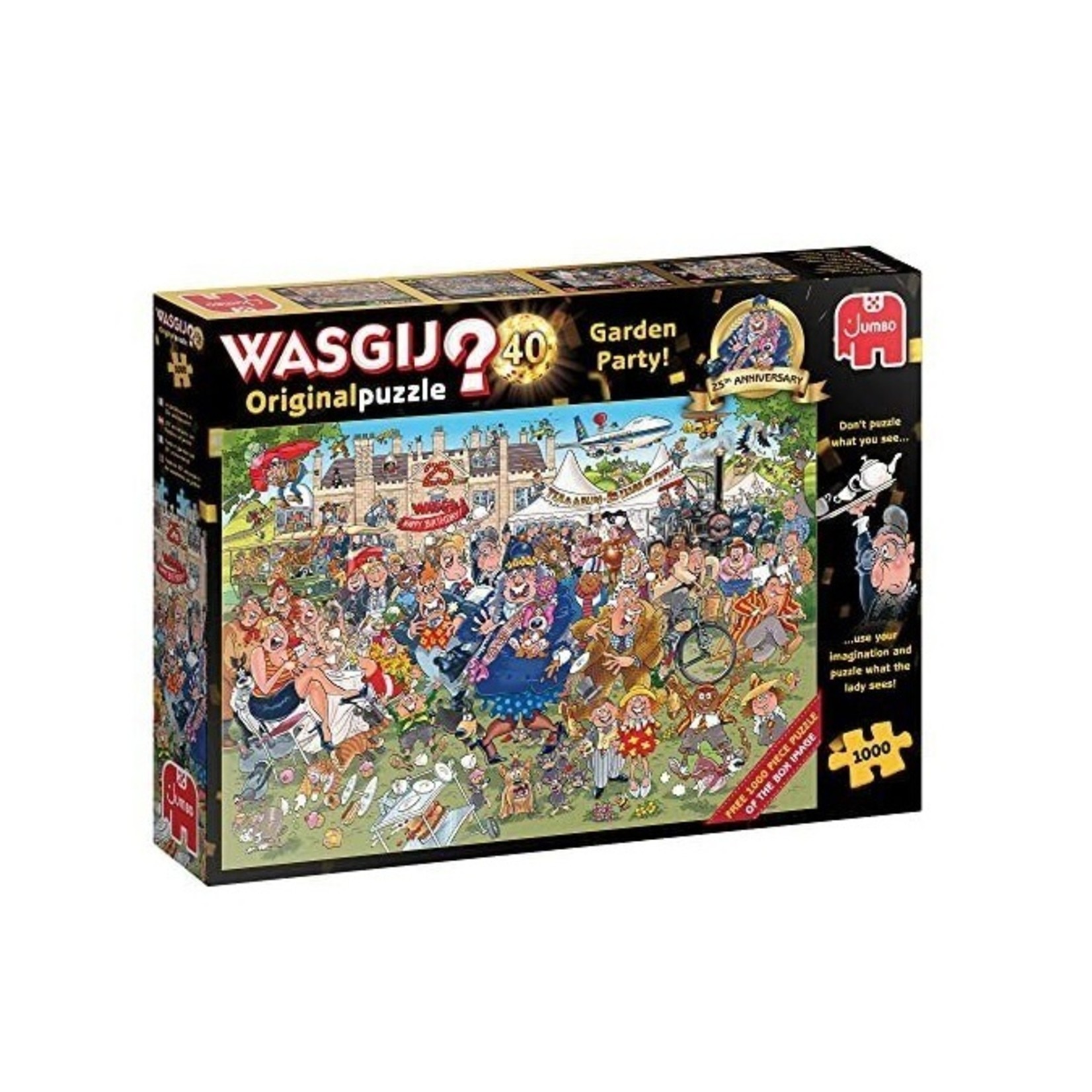 Jumbo PZ2X1000 - Wasgij? - Original #40 - Le garden-party du 25e anniversaire